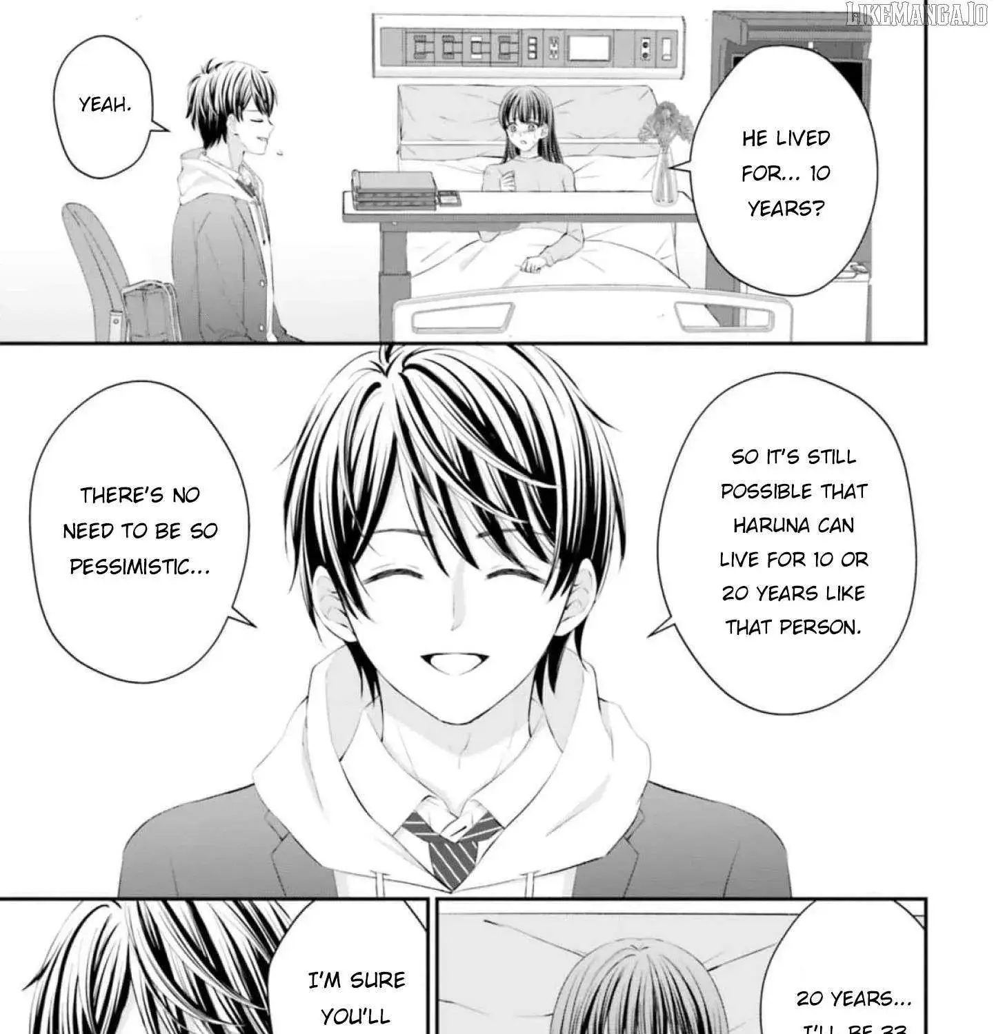 Yomei Ichinen to Senkokusareta Boku ga, Yomei Hantoshi no Kimi to Deatta Hanashi - Chapter 9 - Page 55