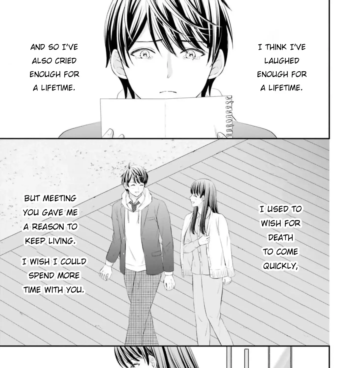Yomei Ichinen to Senkokusareta Boku ga, Yomei Hantoshi no Kimi to Deatta Hanashi - Chapter 10 - Page 39