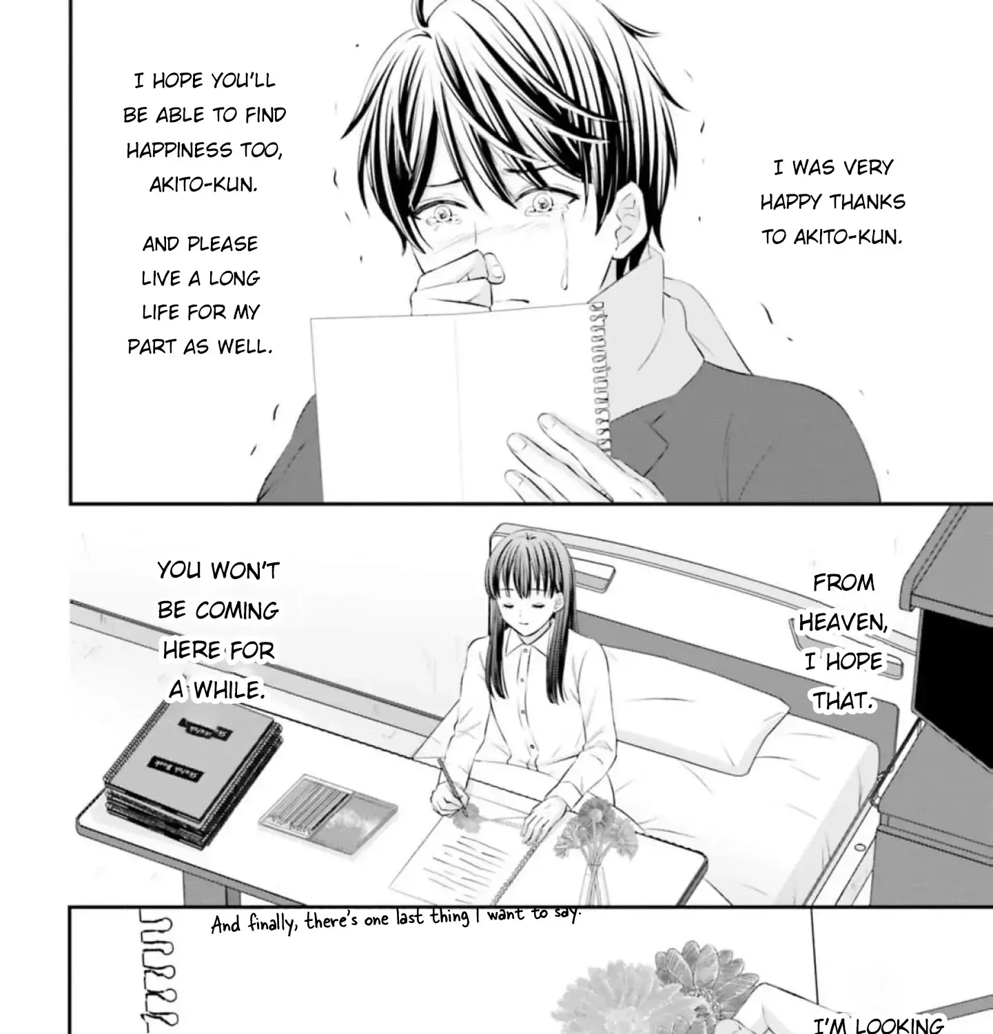 Yomei Ichinen to Senkokusareta Boku ga, Yomei Hantoshi no Kimi to Deatta Hanashi - Chapter 10 - Page 41