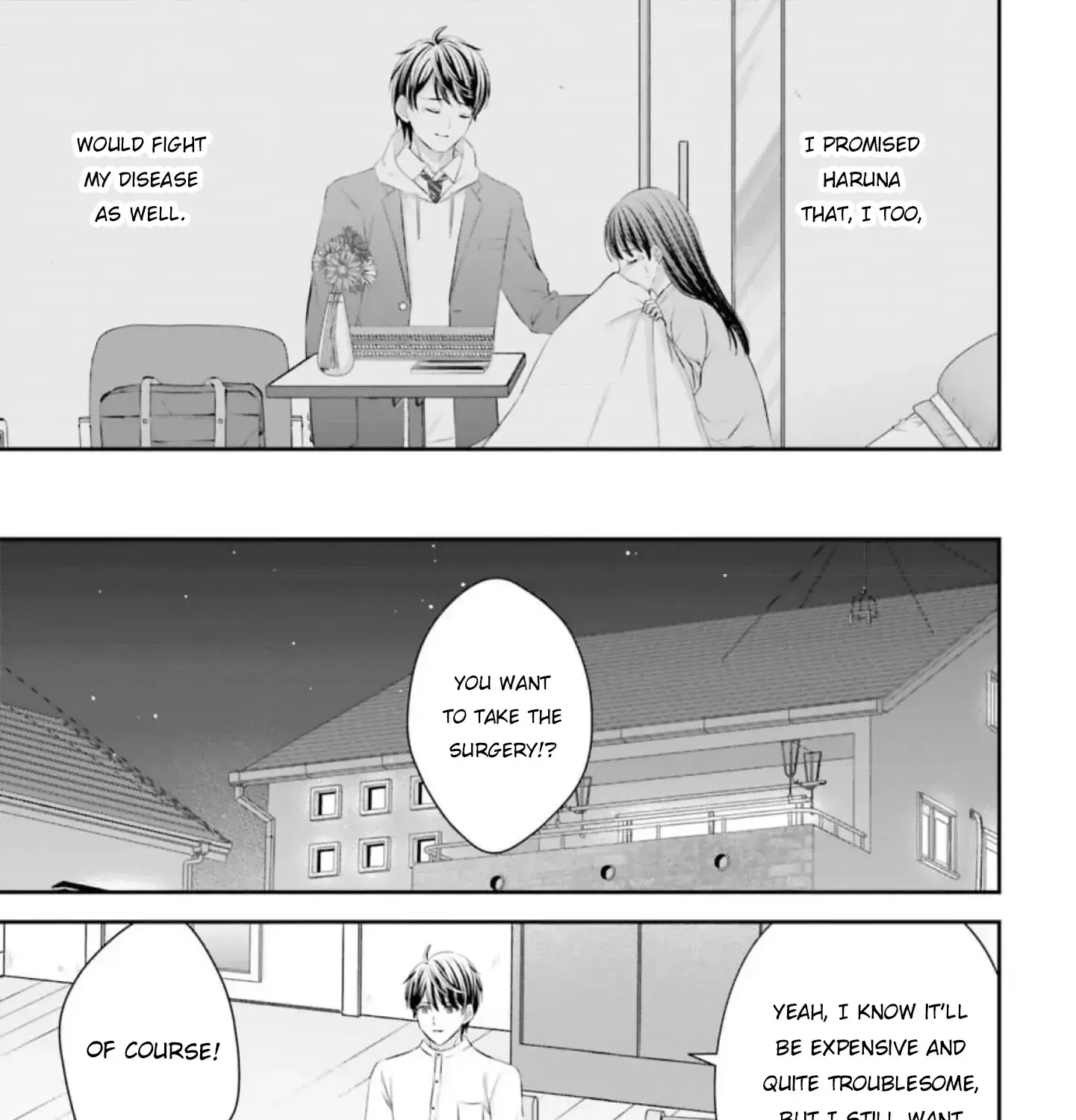 Yomei Ichinen to Senkokusareta Boku ga, Yomei Hantoshi no Kimi to Deatta Hanashi - Chapter 10 - Page 47