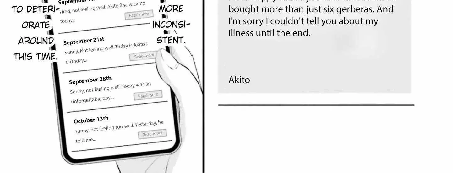 Yomei Ichinen to Senkokusareta Boku ga, Yomei Hantoshi no Kimi to Deatta Hanashi - Chapter 11 - Page 38