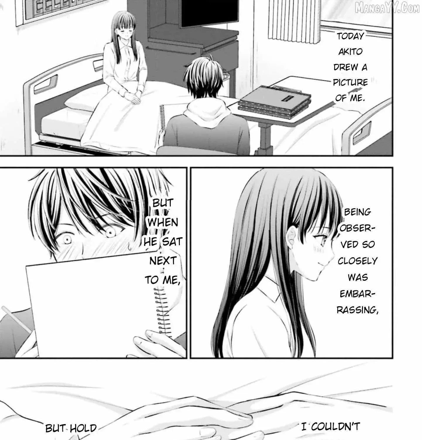 Yomei Ichinen to Senkokusareta Boku ga, Yomei Hantoshi no Kimi to Deatta Hanashi - Chapter 11 - Page 57