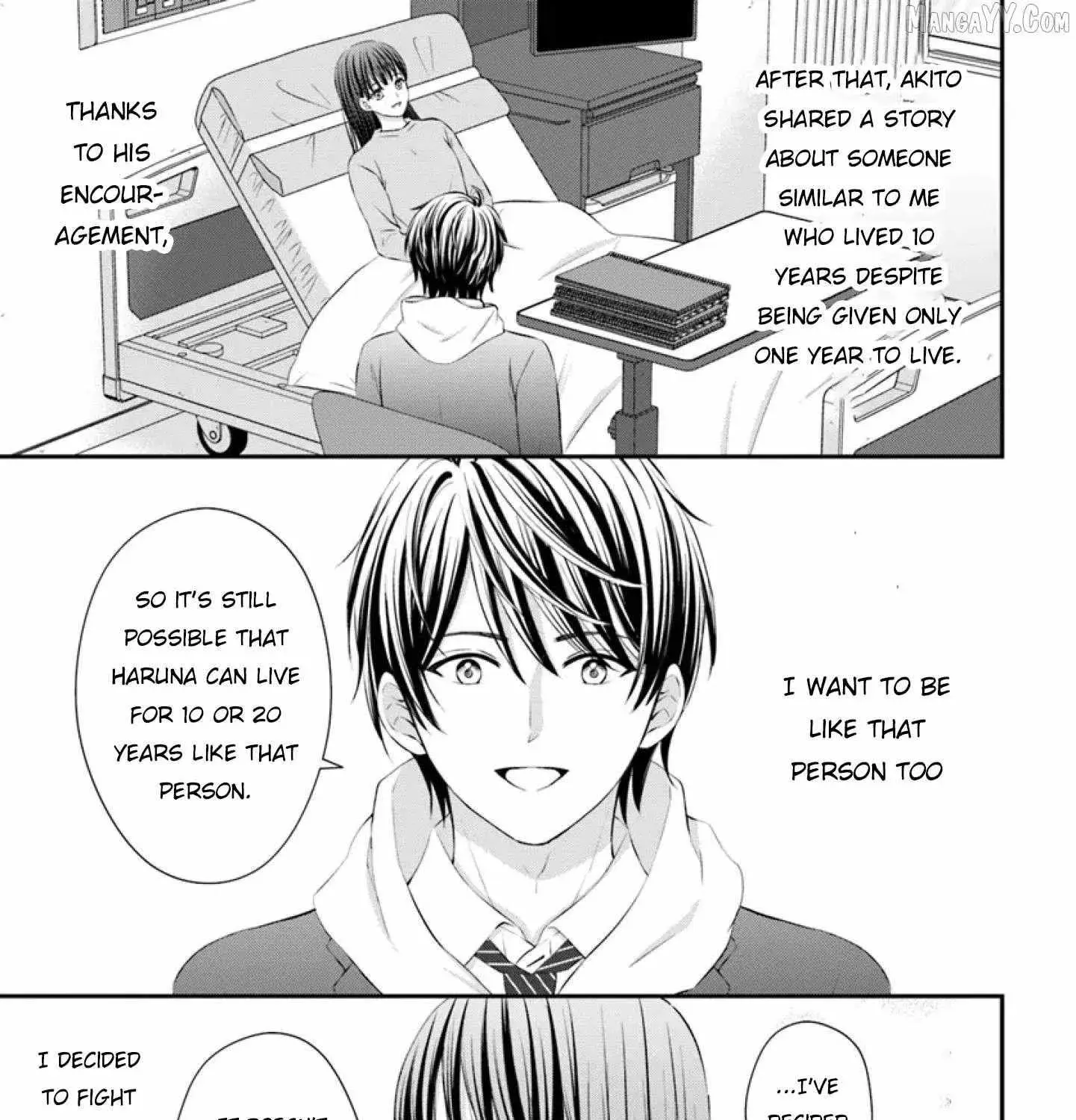 Yomei Ichinen to Senkokusareta Boku ga, Yomei Hantoshi no Kimi to Deatta Hanashi - Chapter 11 - Page 65
