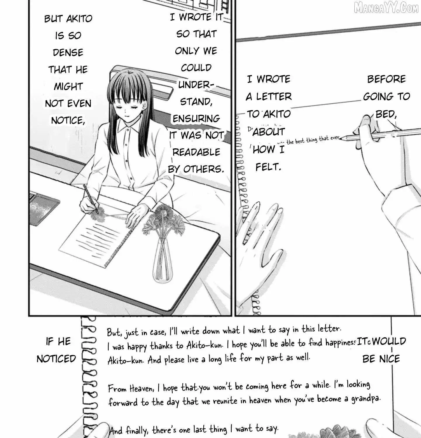 Yomei Ichinen to Senkokusareta Boku ga, Yomei Hantoshi no Kimi to Deatta Hanashi - Chapter 11 - Page 67