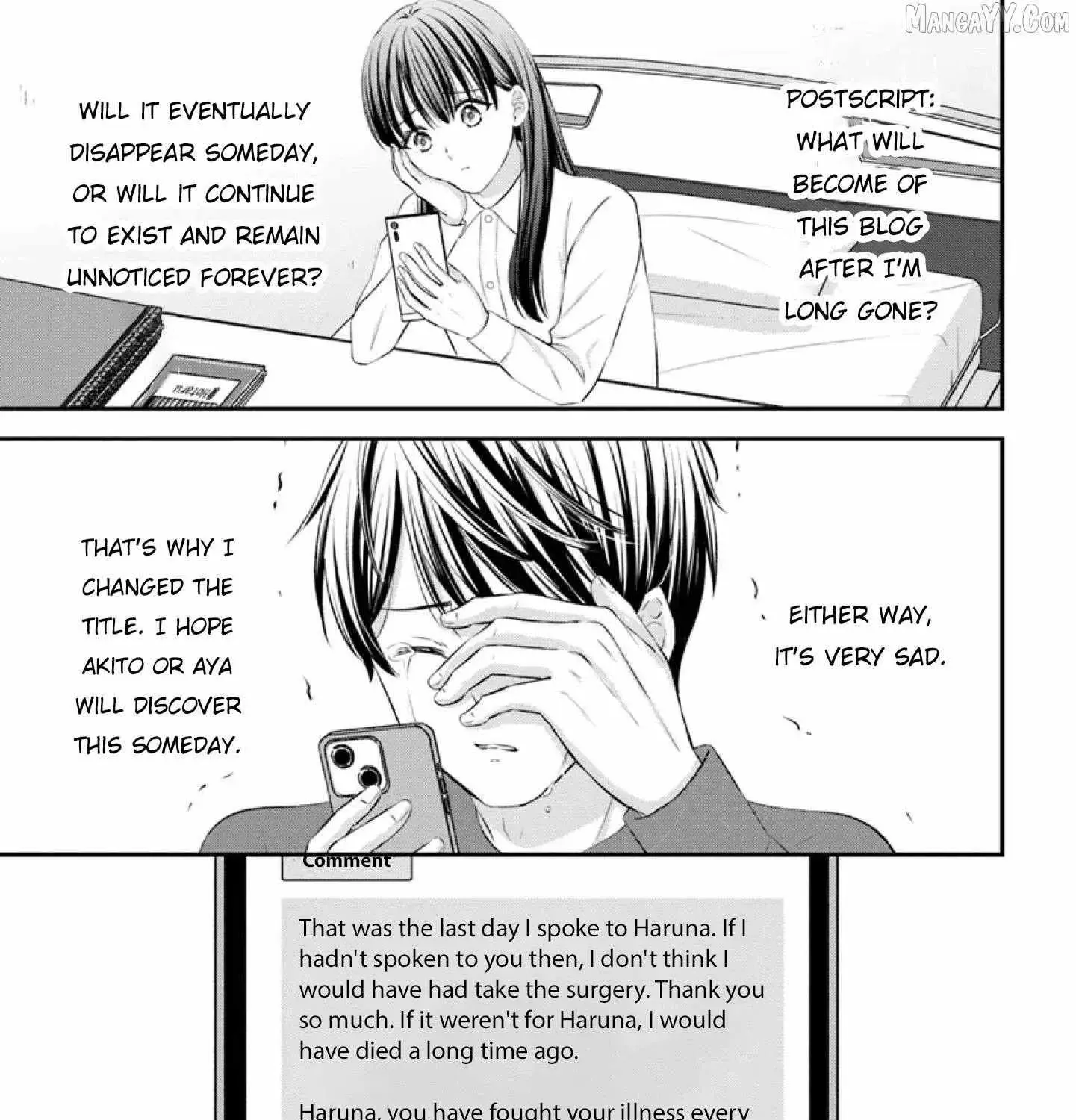 Yomei Ichinen to Senkokusareta Boku ga, Yomei Hantoshi no Kimi to Deatta Hanashi - Chapter 11 - Page 69