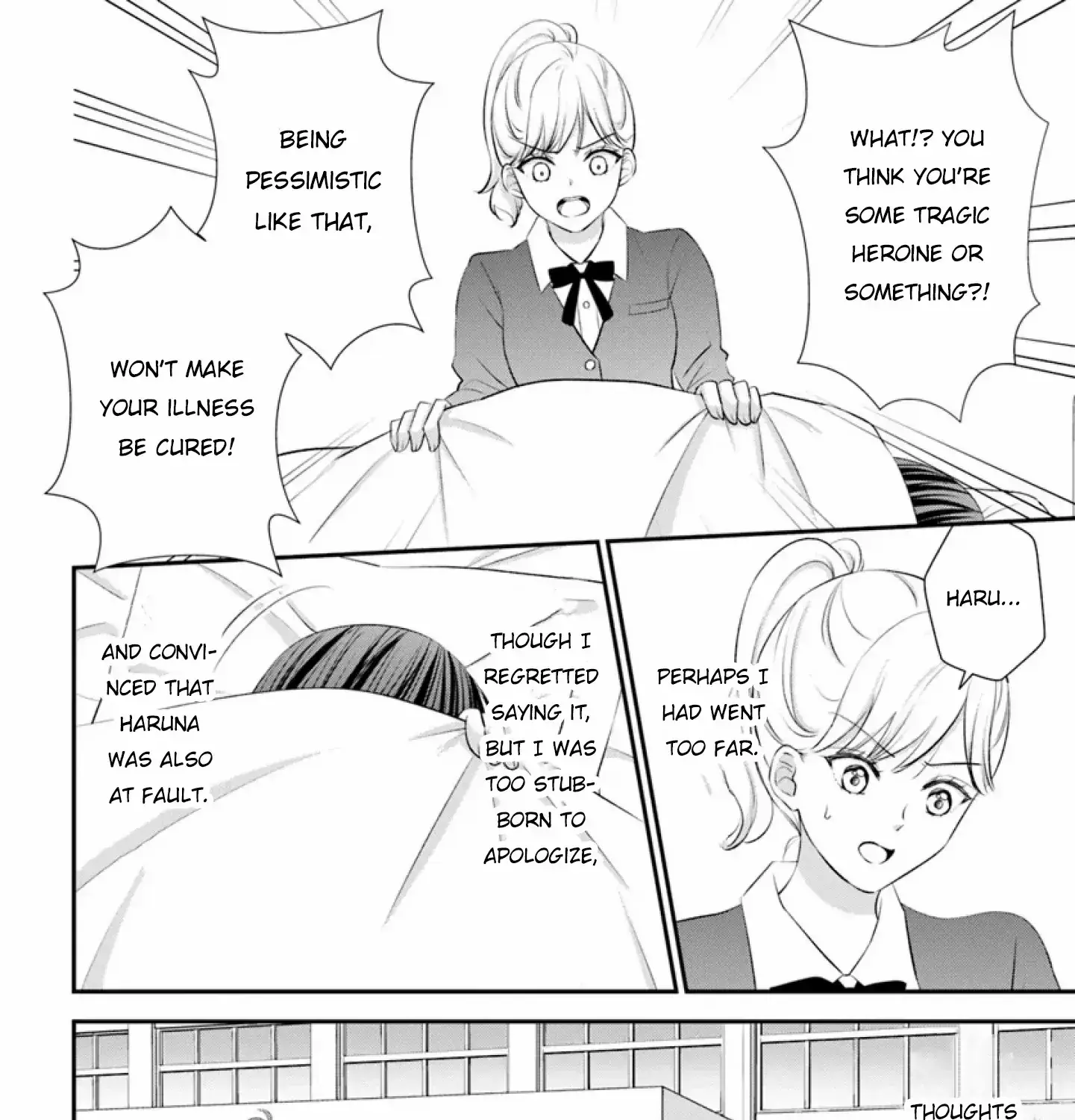 Yomei Ichinen to Senkokusareta Boku ga, Yomei Hantoshi no Kimi to Deatta Hanashi - Chapter 12 - Page 55