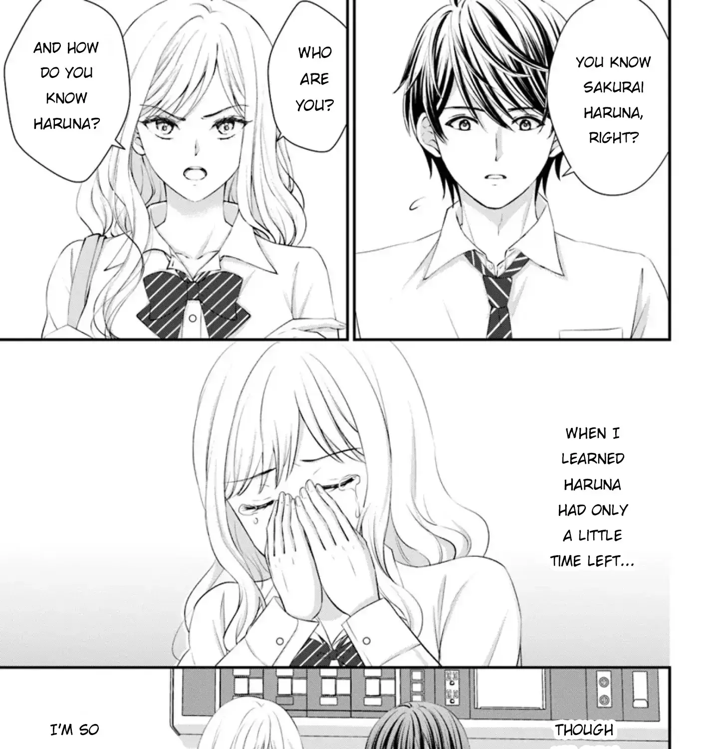 Yomei Ichinen to Senkokusareta Boku ga, Yomei Hantoshi no Kimi to Deatta Hanashi - Chapter 12 - Page 57