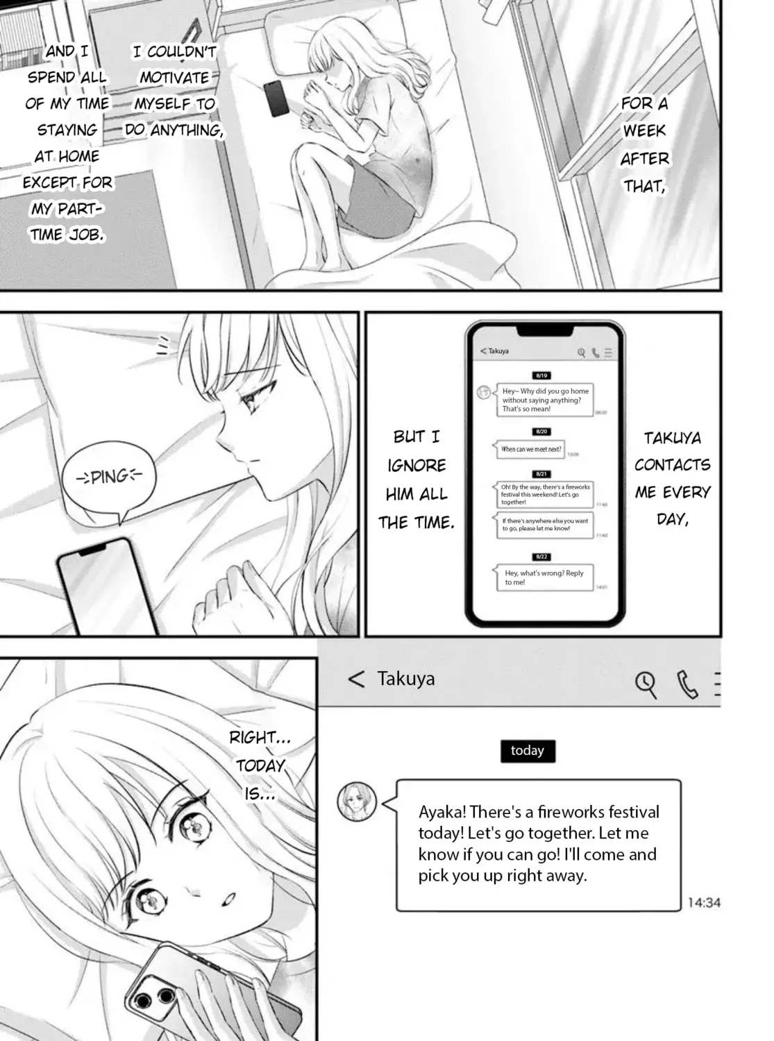 Yomei Ichinen to Senkokusareta Boku ga, Yomei Hantoshi no Kimi to Deatta Hanashi - Chapter 14 - Page 49