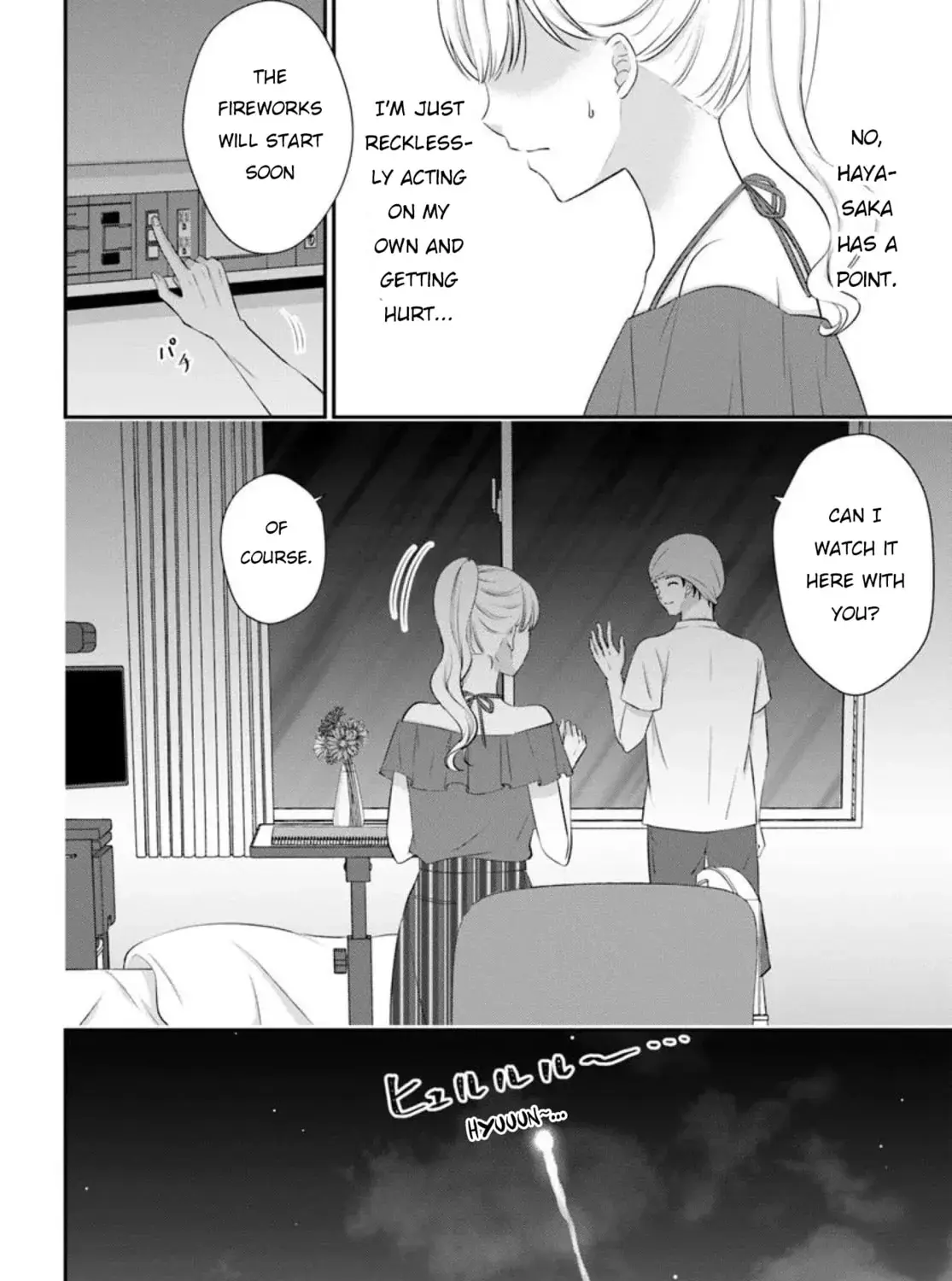 Yomei Ichinen to Senkokusareta Boku ga, Yomei Hantoshi no Kimi to Deatta Hanashi - Chapter 14 - Page 55