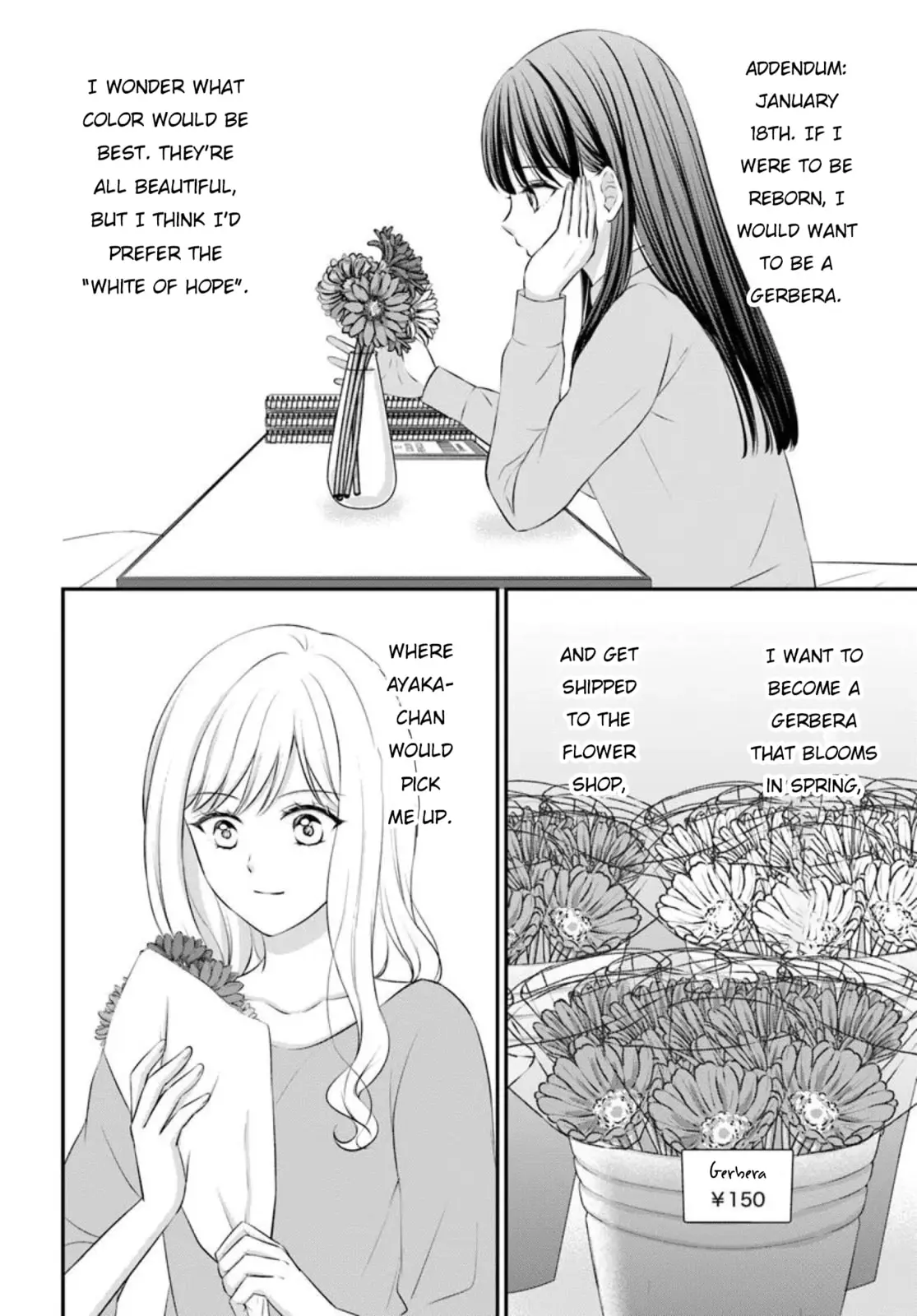 Yomei Ichinen to Senkokusareta Boku ga, Yomei Hantoshi no Kimi to Deatta Hanashi - Chapter 15 END - Page 34