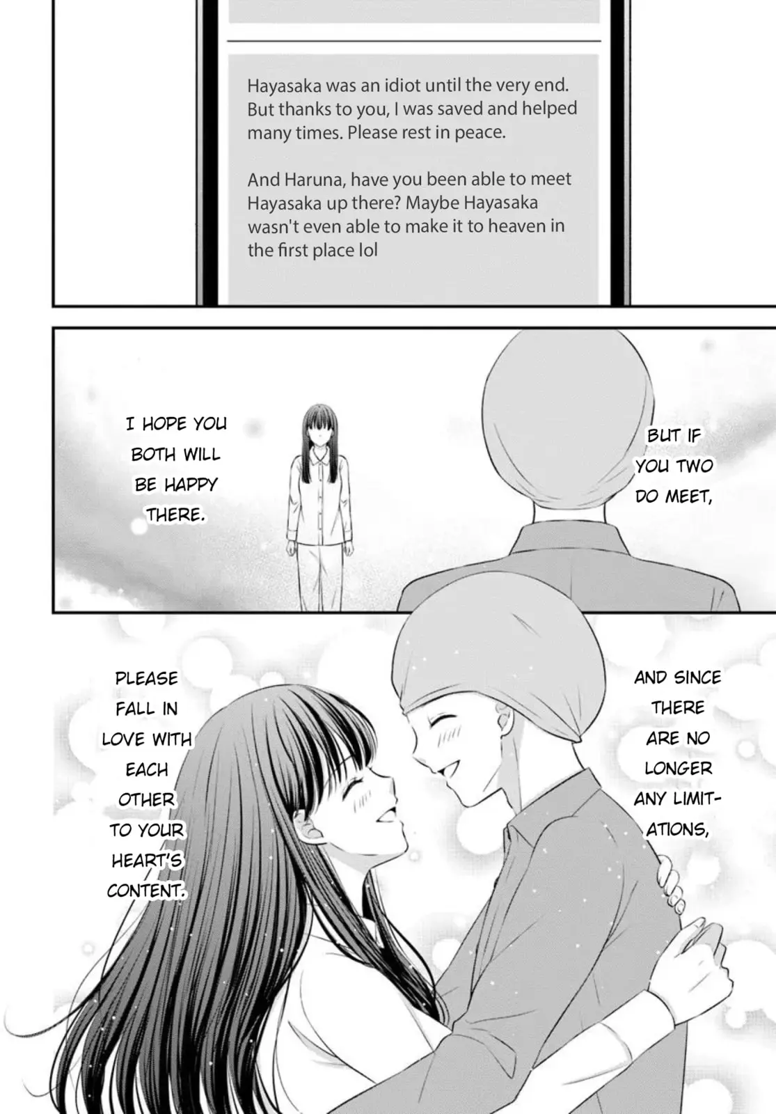 Yomei Ichinen to Senkokusareta Boku ga, Yomei Hantoshi no Kimi to Deatta Hanashi - Chapter 15 END - Page 38