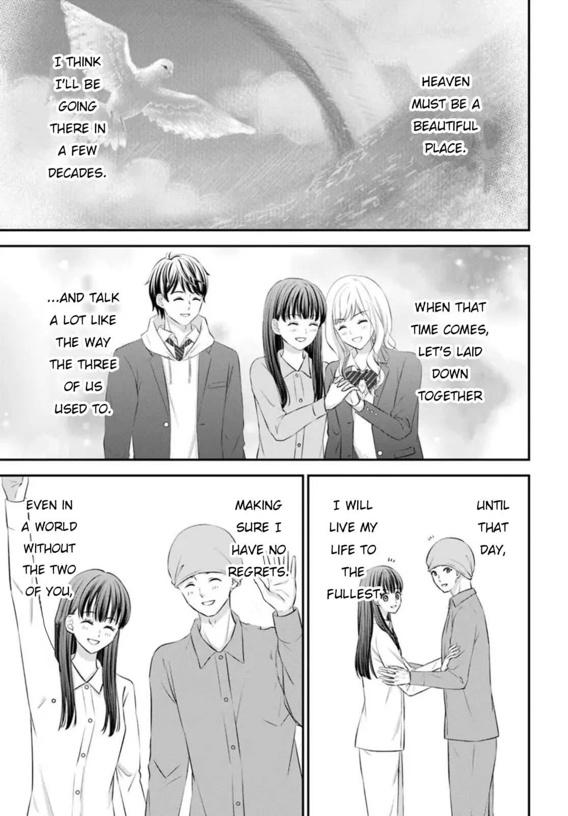 Yomei Ichinen to Senkokusareta Boku ga, Yomei Hantoshi no Kimi to Deatta Hanashi - Chapter 15 END - Page 39