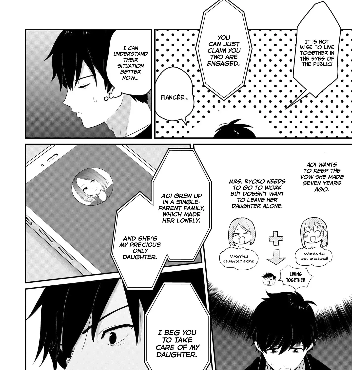 I, A Tired Office Worker, Start Living Together With A Beautiful Highschool Girl Whom I Met Again After 7 Years - Chapter 1 - Page 27