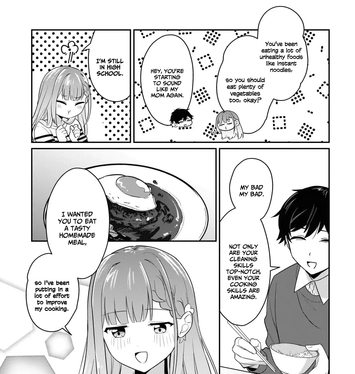 I, A Tired Office Worker, Start Living Together With A Beautiful Highschool Girl Whom I Met Again After 7 Years - Chapter 3 - Page 25