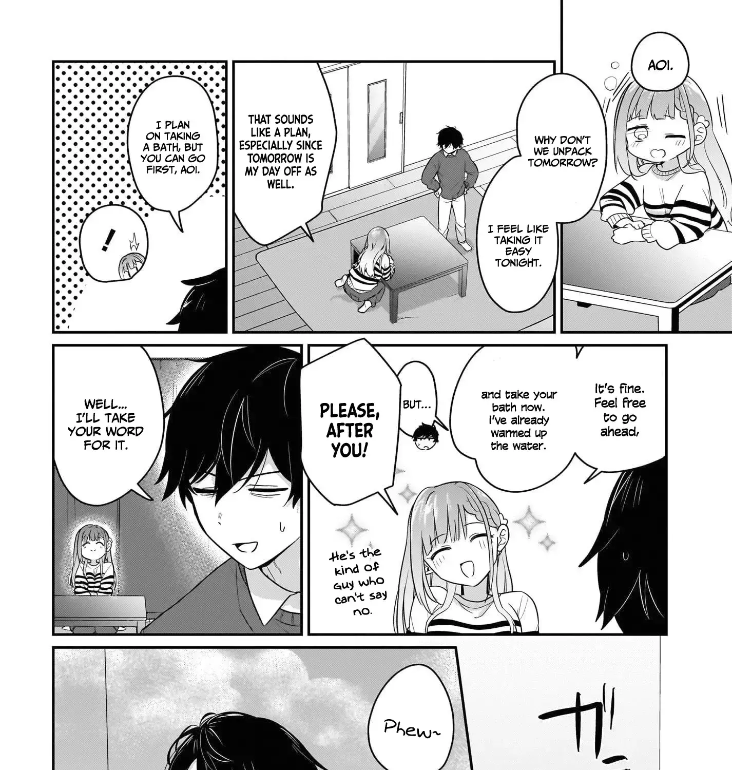 I, A Tired Office Worker, Start Living Together With A Beautiful Highschool Girl Whom I Met Again After 7 Years - Chapter 3 - Page 35