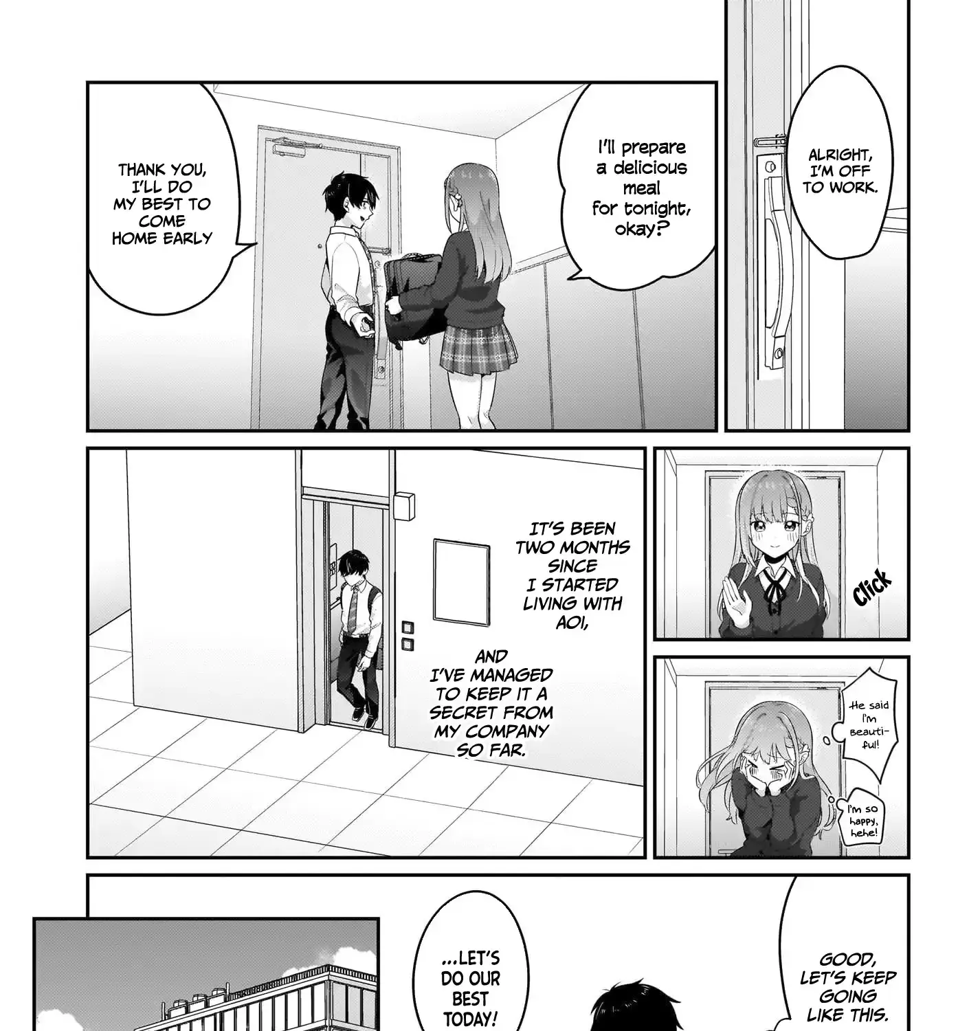 I, A Tired Office Worker, Start Living Together With A Beautiful Highschool Girl Whom I Met Again After 7 Years - Chapter 7 - Page 9