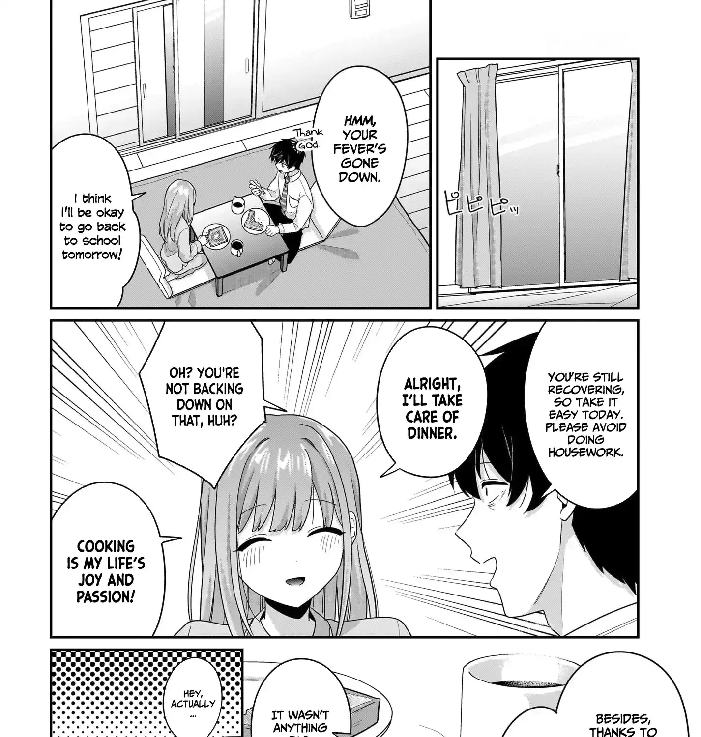 I, A Tired Office Worker, Start Living Together With A Beautiful Highschool Girl Whom I Met Again After 7 Years - Chapter 9 - Page 35
