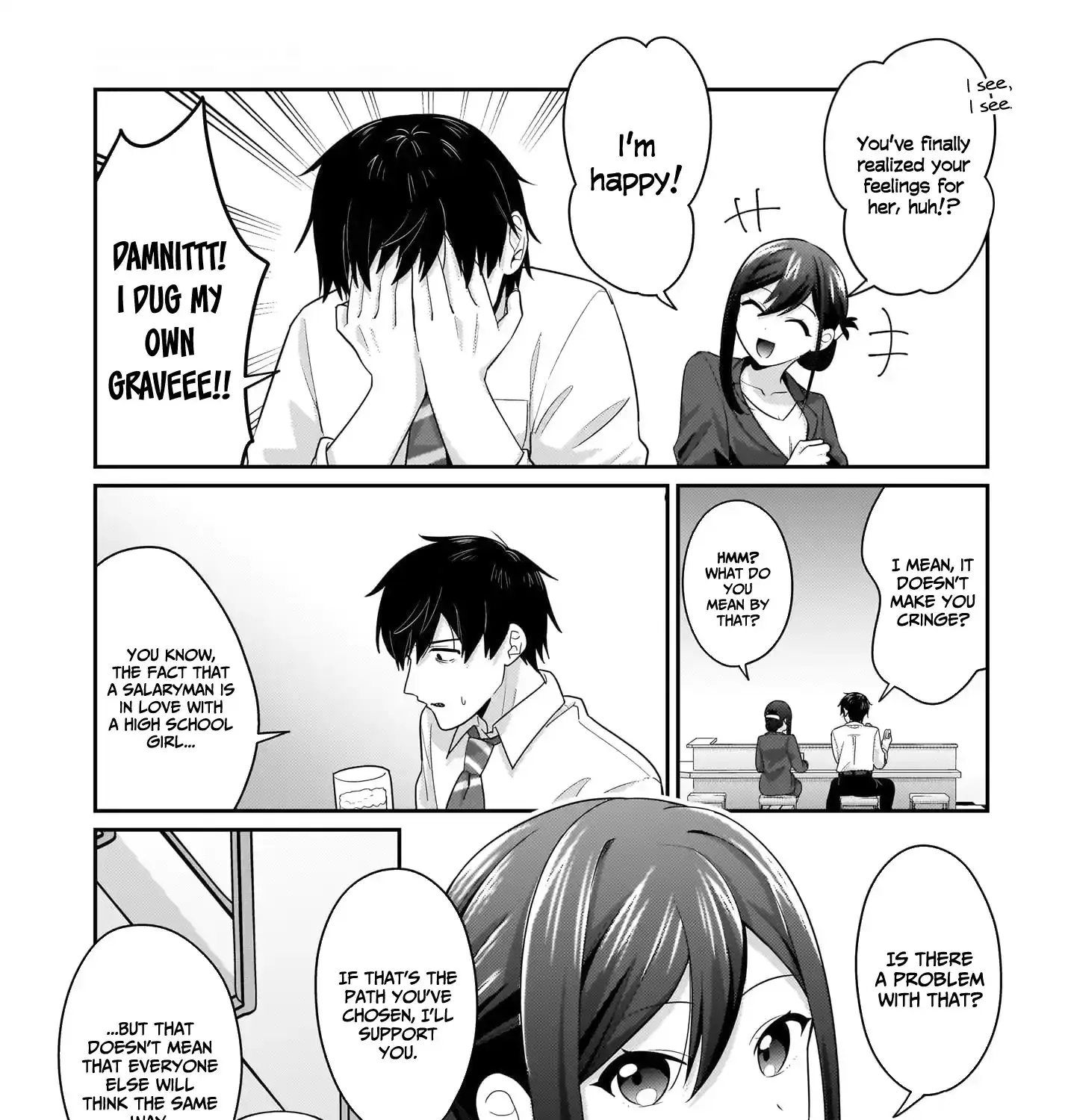 I, A Tired Office Worker, Start Living Together With A Beautiful Highschool Girl Whom I Met Again After 7 Years - Chapter 11 - Page 17