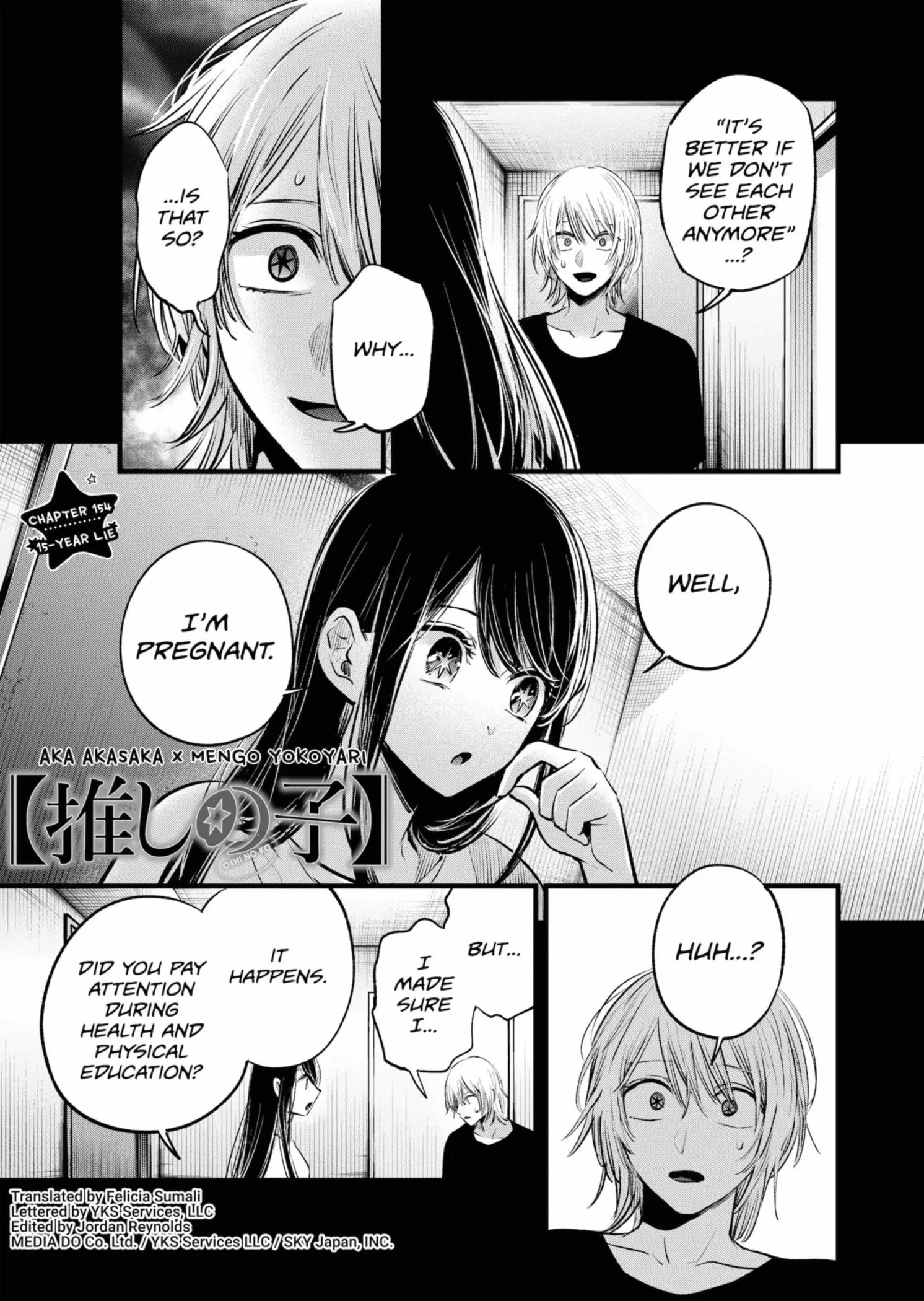 OSHI NO KO - Chapter 154 - Page 1