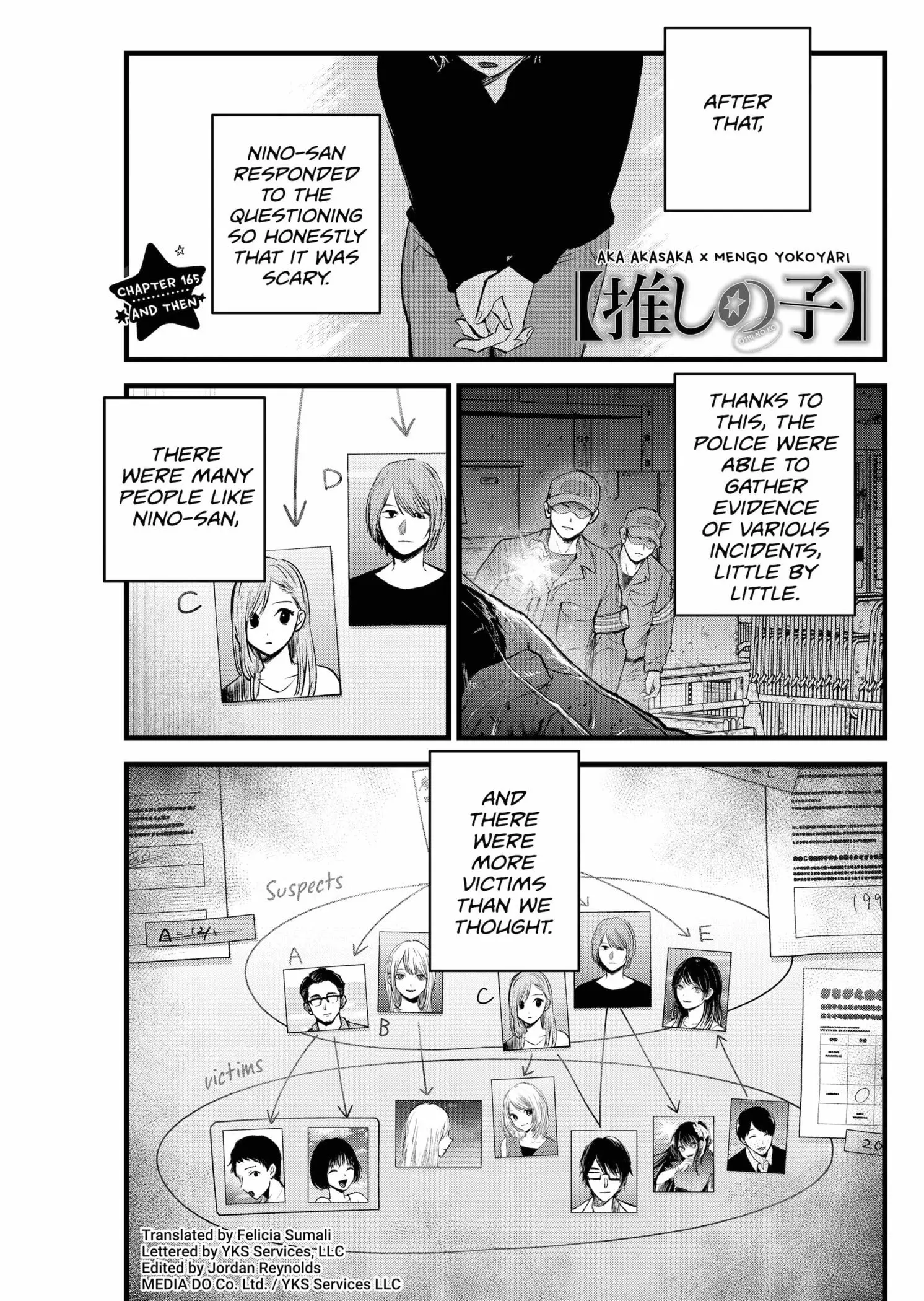 OSHI NO KO - Chapter 165 - Page 1