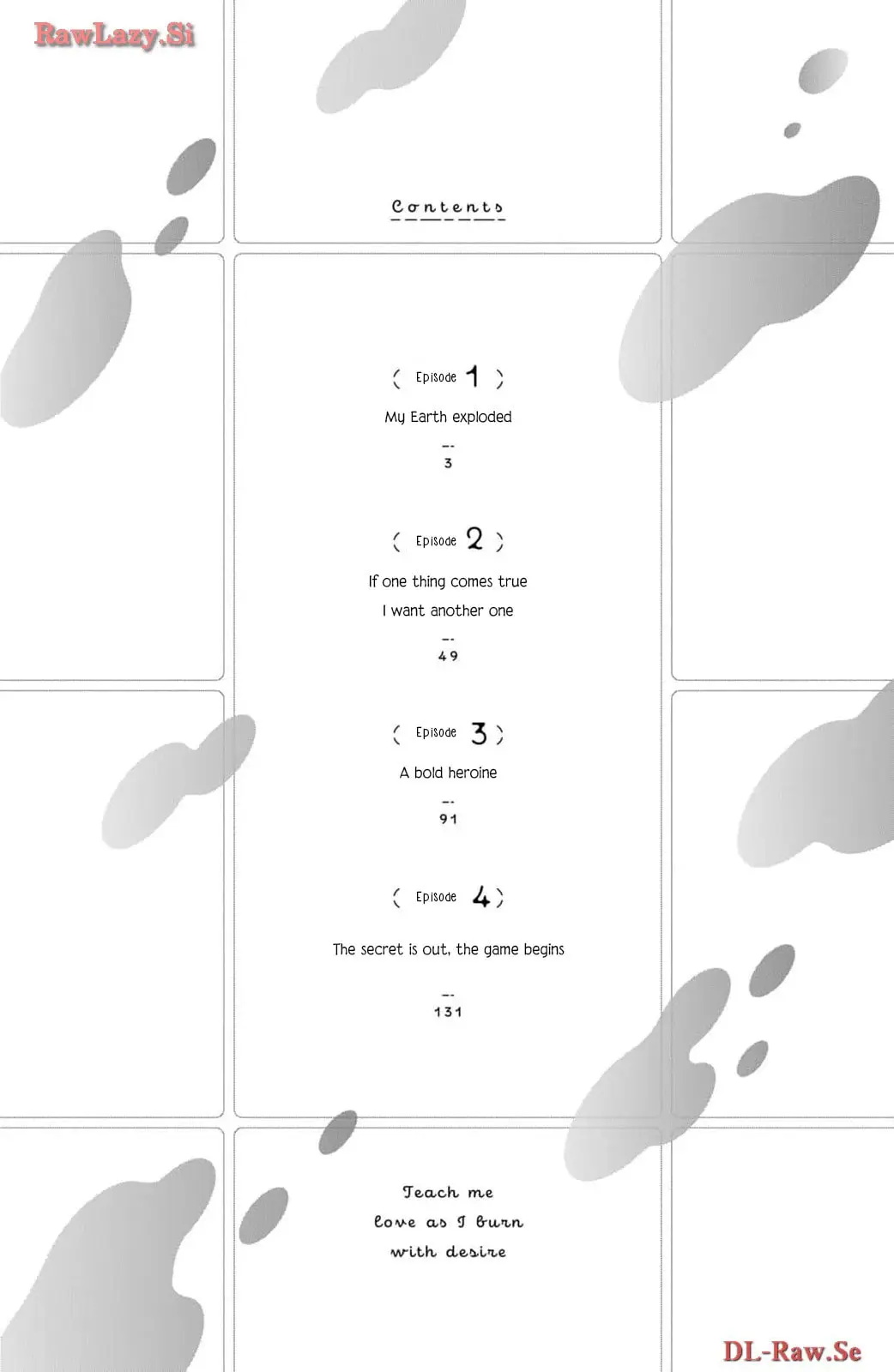 Teach Me Love as I Burn with Desire - Chapter 1 - Page 3