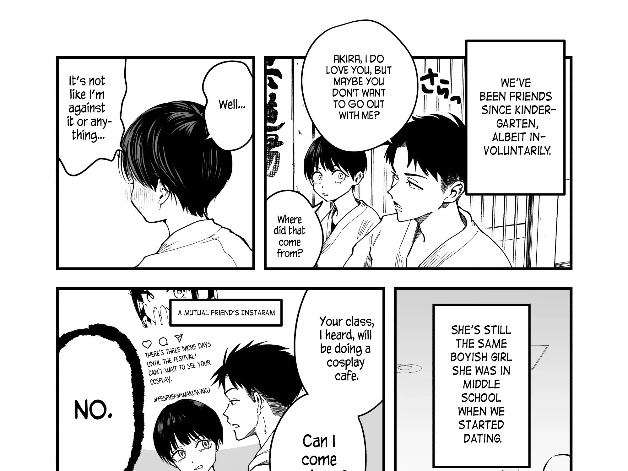 My Boyish Girlfriend is Too Cute - Chapter 1 - Page 3