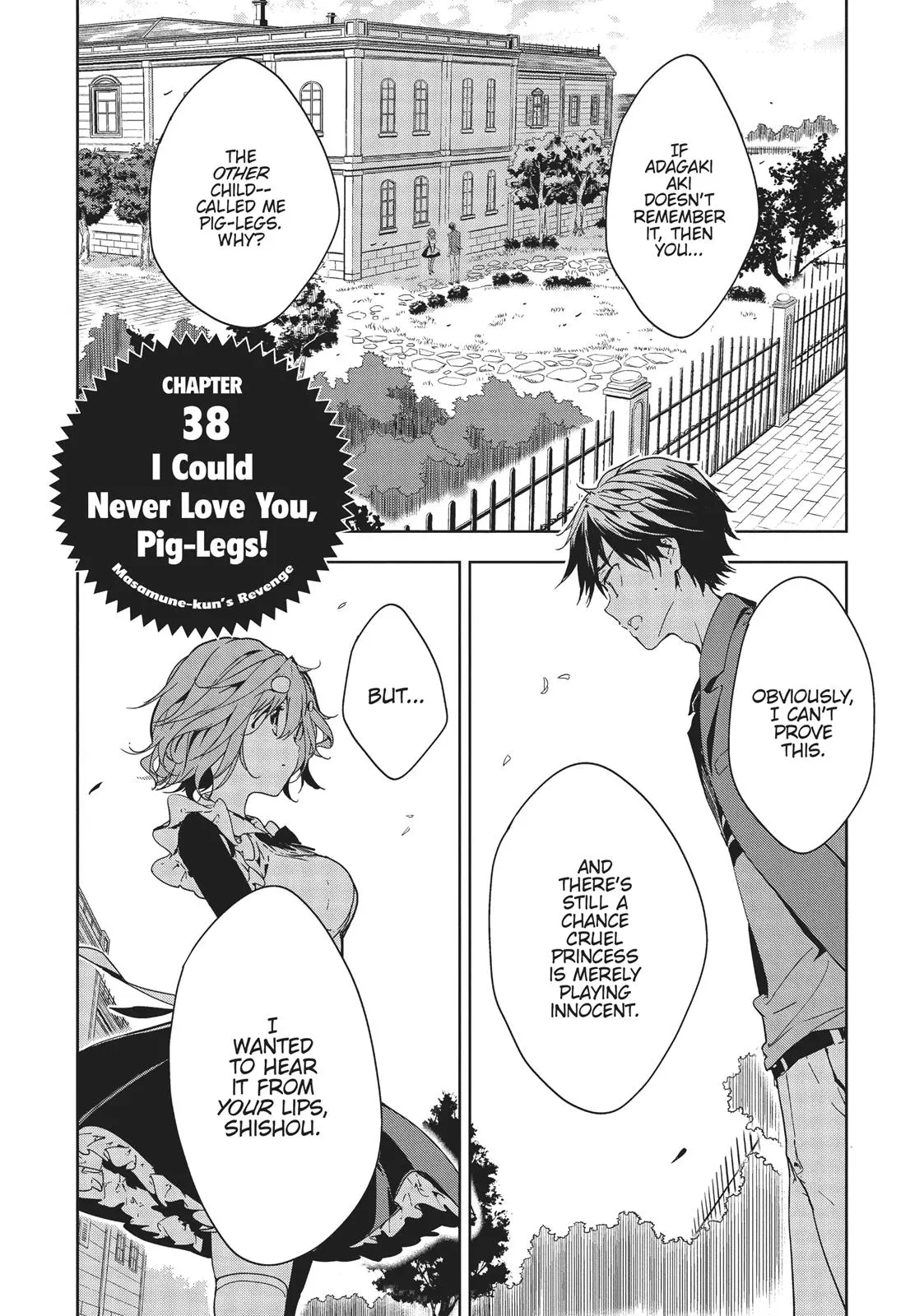 Masamune-kun no Revenge - Chapter 38 - Page 1