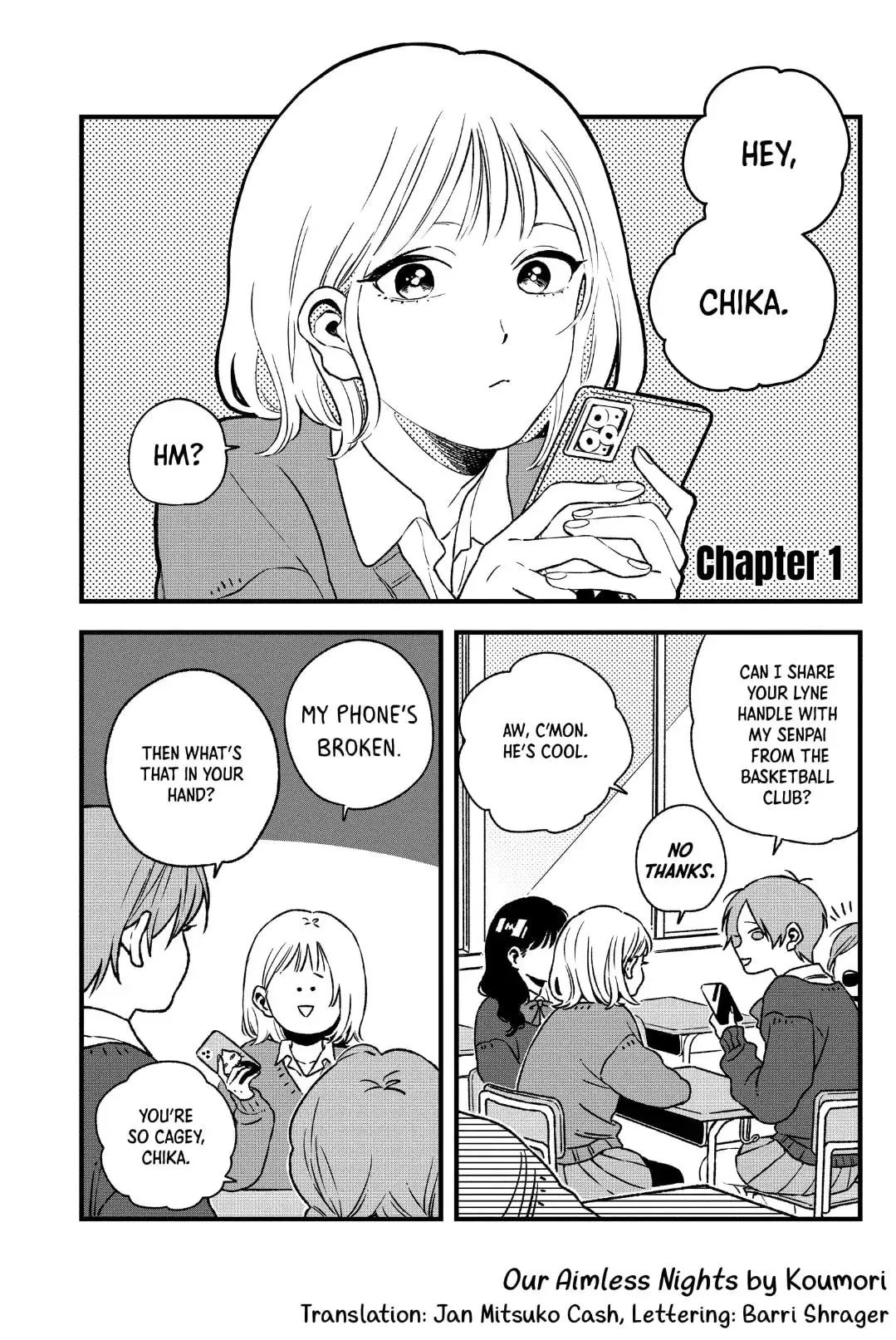 Our Aimless Nights - Chapter 1 - Page 1