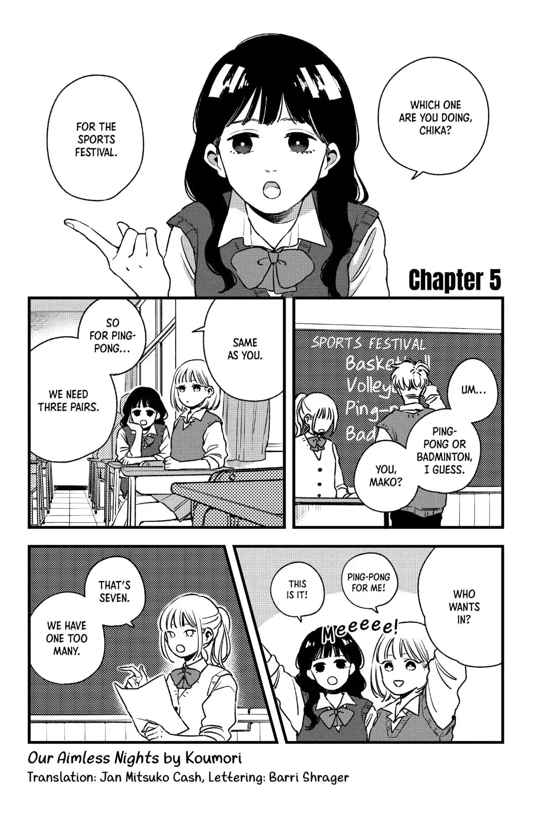 Our Aimless Nights - Chapter 5 - Page 1