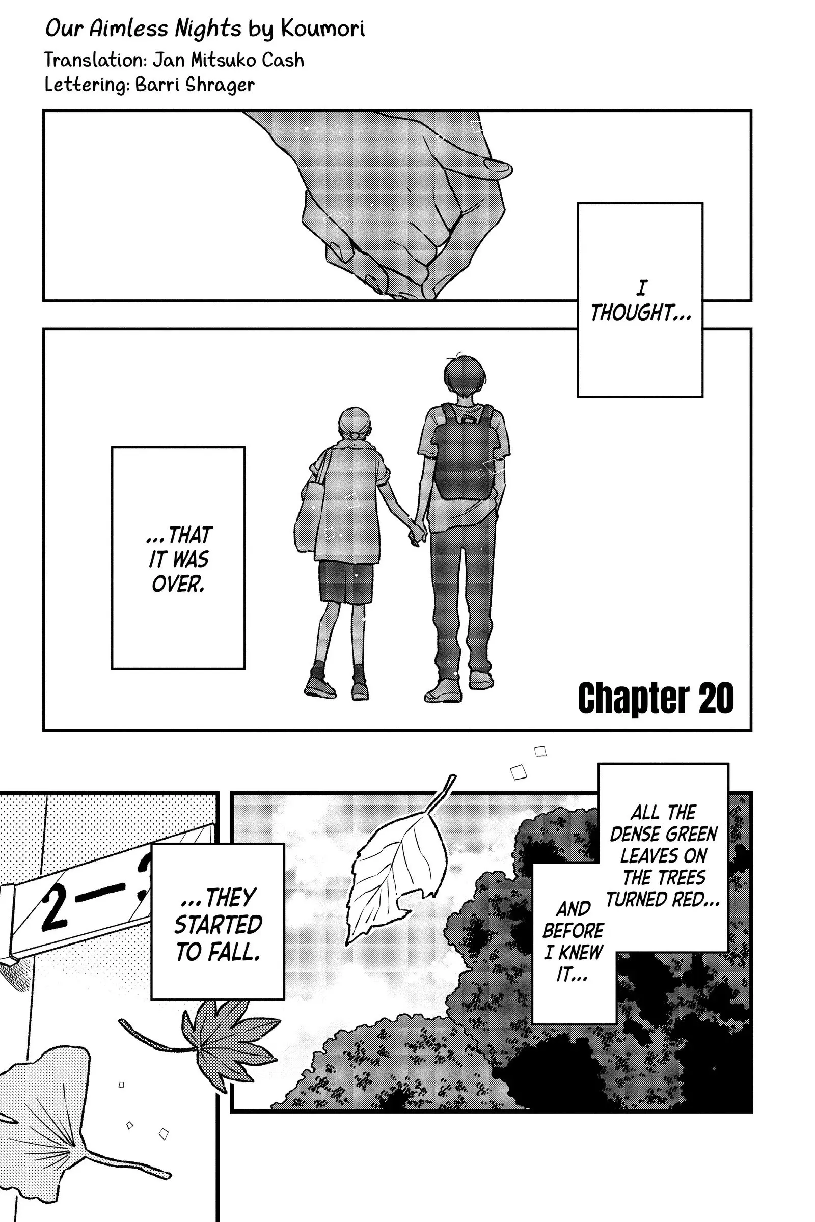 Our Aimless Nights - Chapter 20 - Page 1