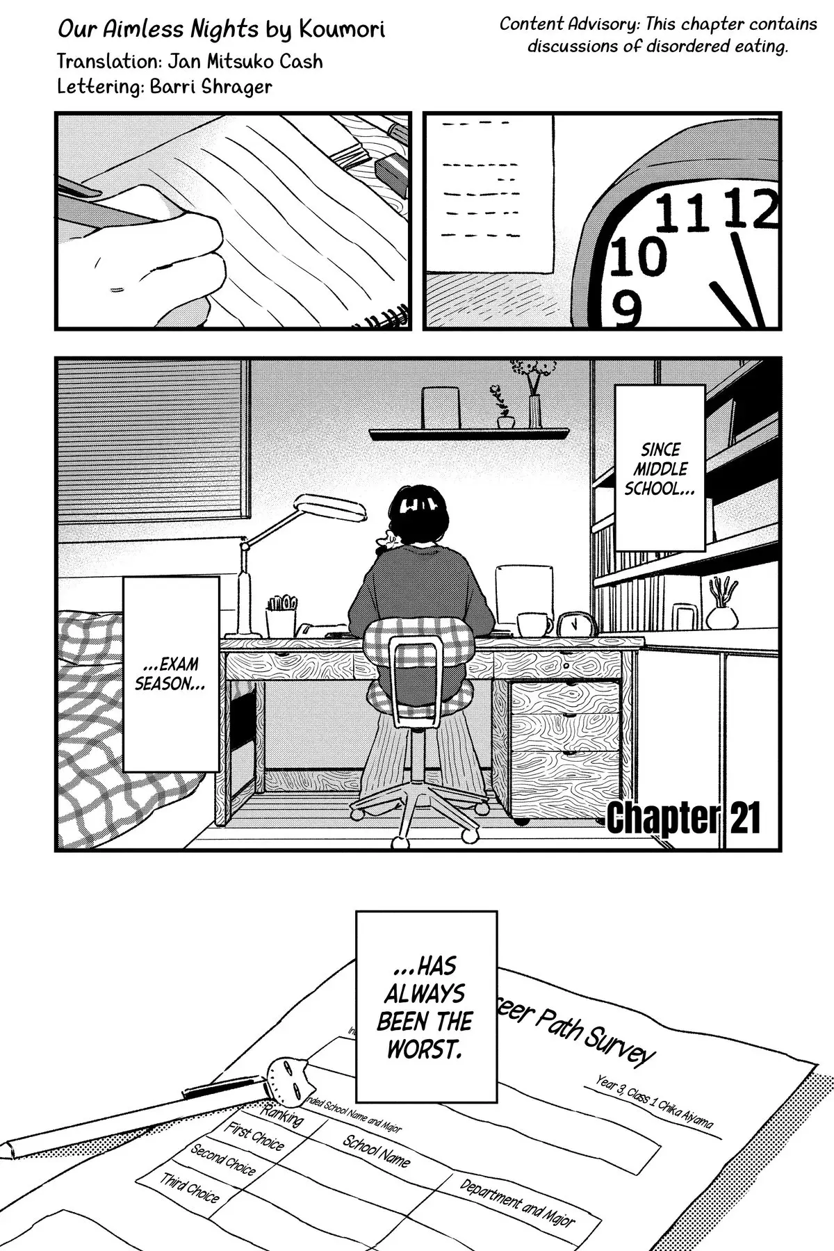 Our Aimless Nights - Chapter 21 - Page 1