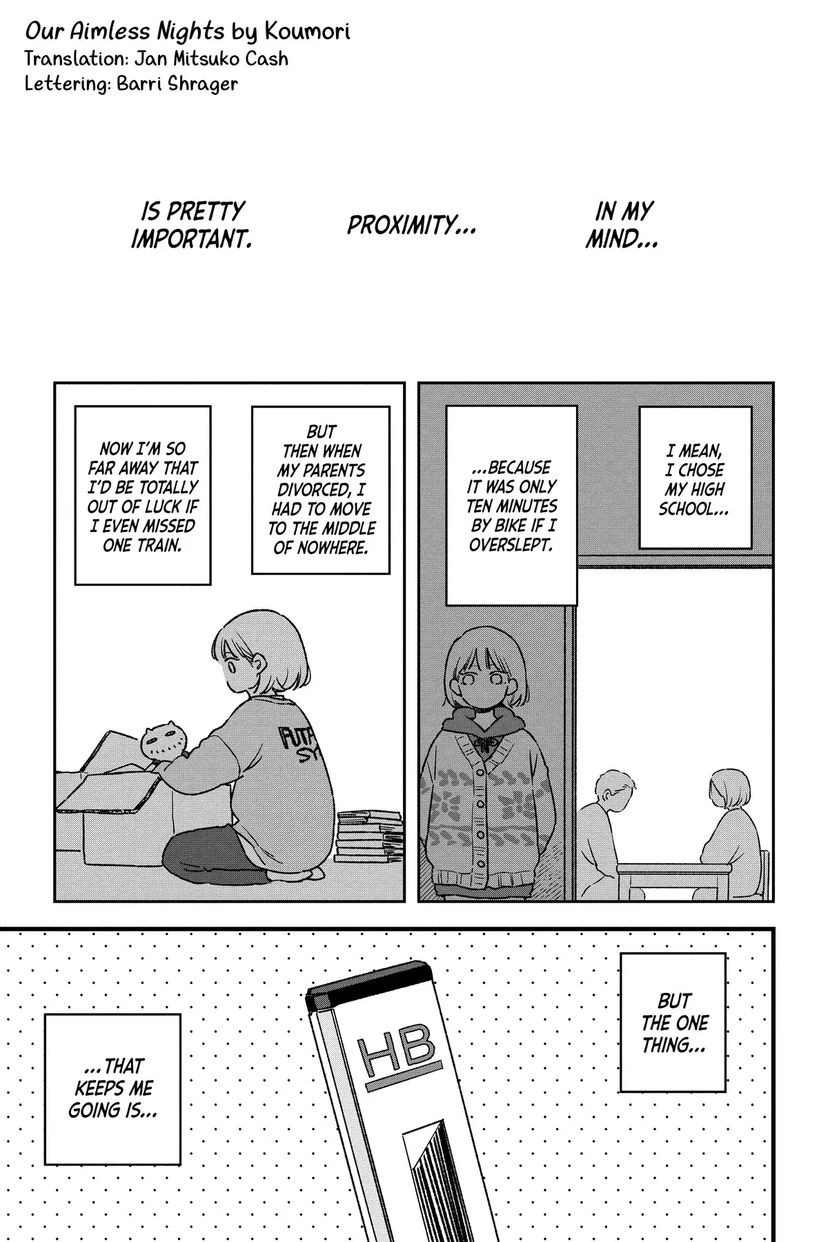 Our Aimless Nights - Chapter 22 - Page 1