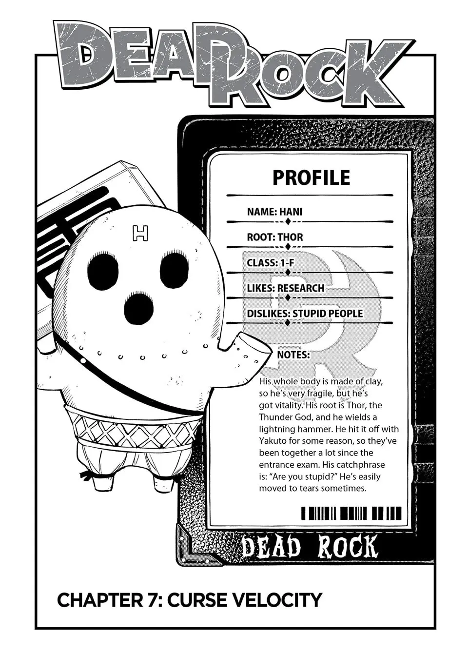 DEAD ROCK - Chapter 7 - Page 1