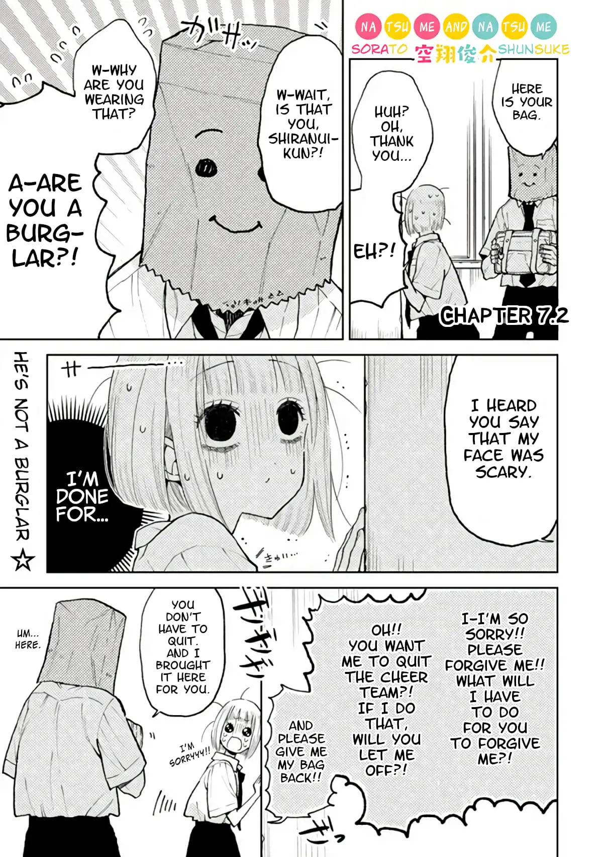 Natsume to Natsume - Chapter 7.2 - Page 1