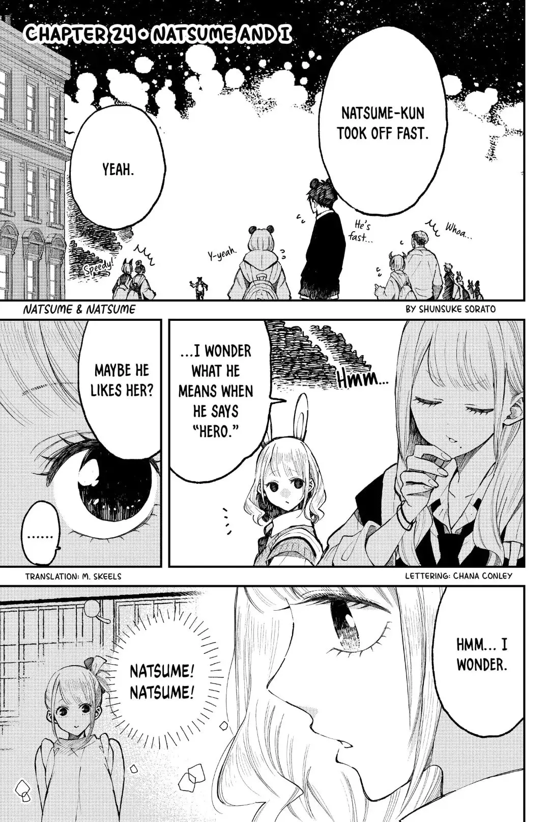 Natsume to Natsume - Chapter 24.1 - Page 1