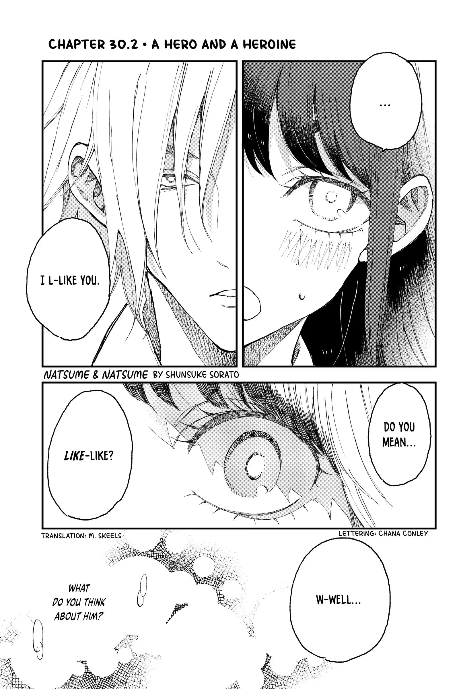 Natsume to Natsume - Chapter 30.2 - Page 1