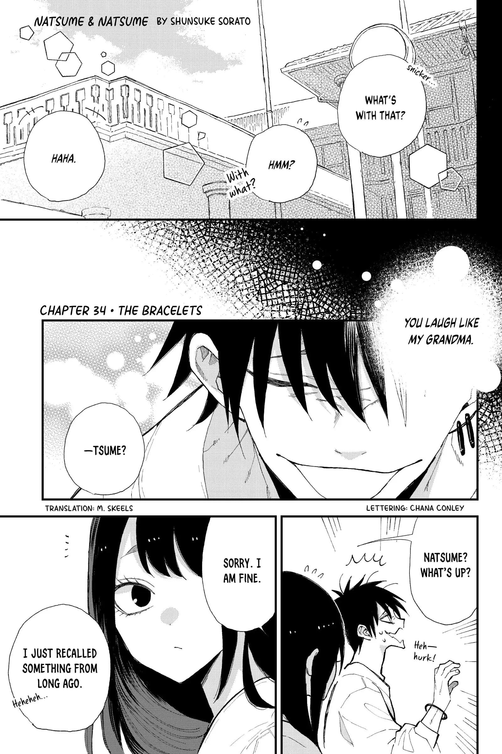 Natsume to Natsume - Chapter 34.3 - Page 1
