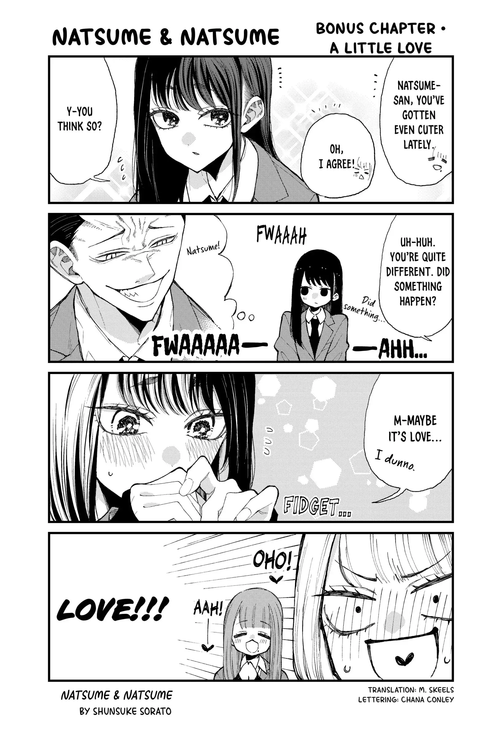 Natsume to Natsume - Chapter 34.5 - Page 1