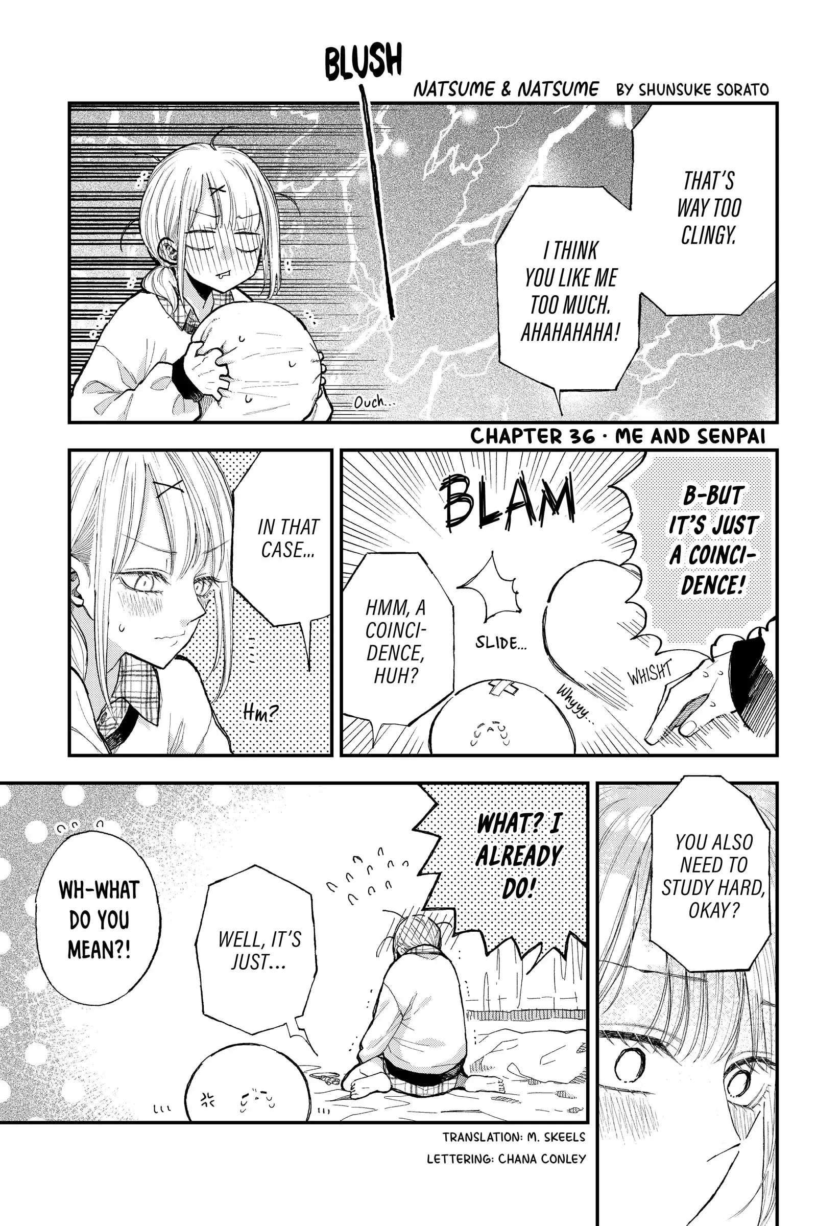 Natsume to Natsume - Chapter 36.2 - Page 1