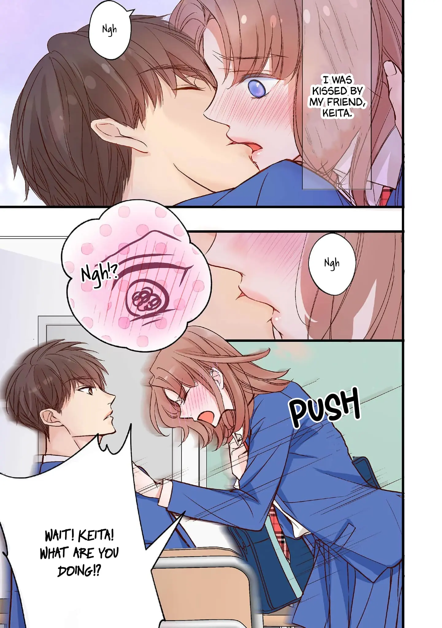 Tomodachi Nano ni Kiss o Shita - Chapter 2 - Page 3