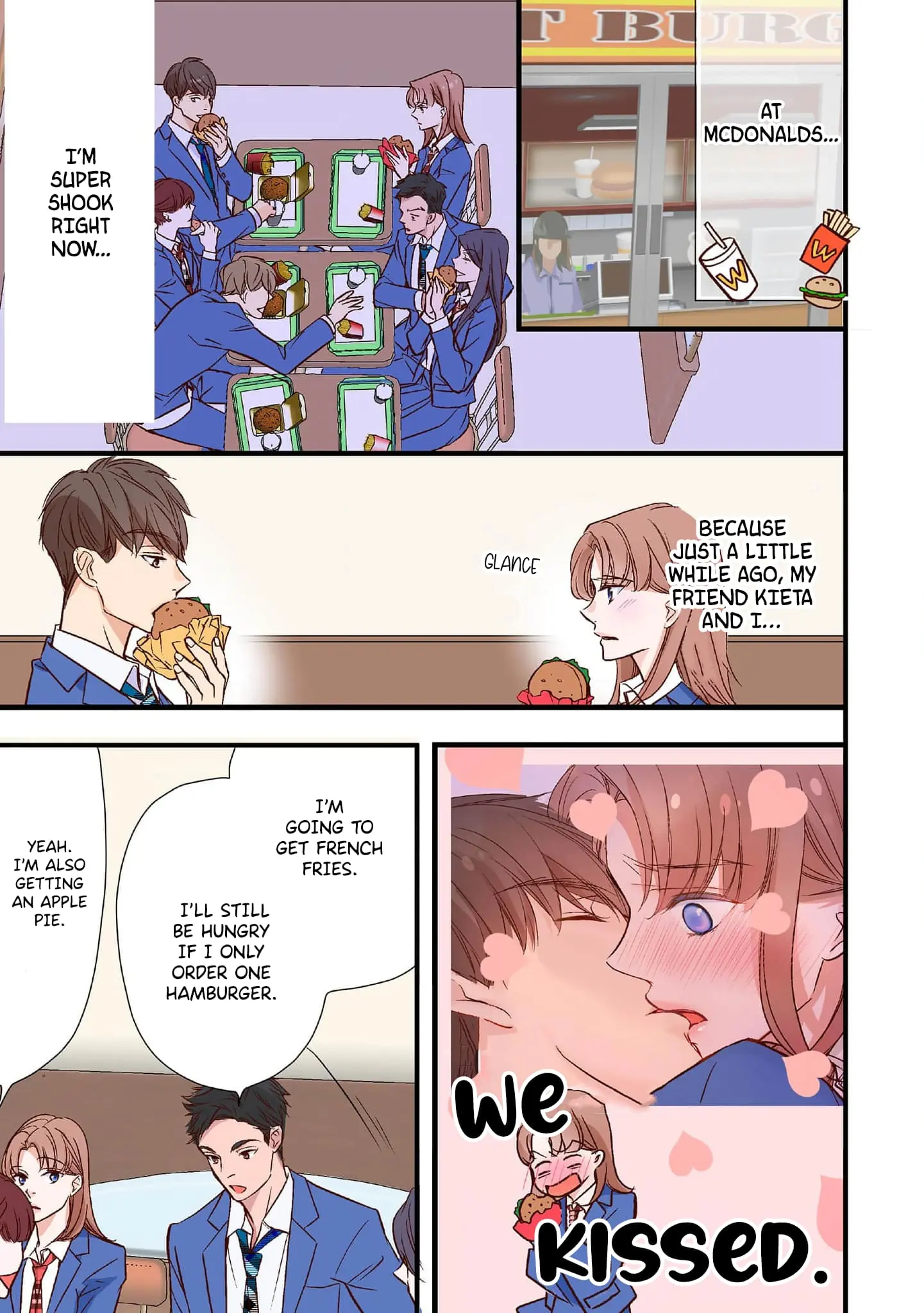 Tomodachi Nano ni Kiss o Shita - Chapter 3 - Page 3
