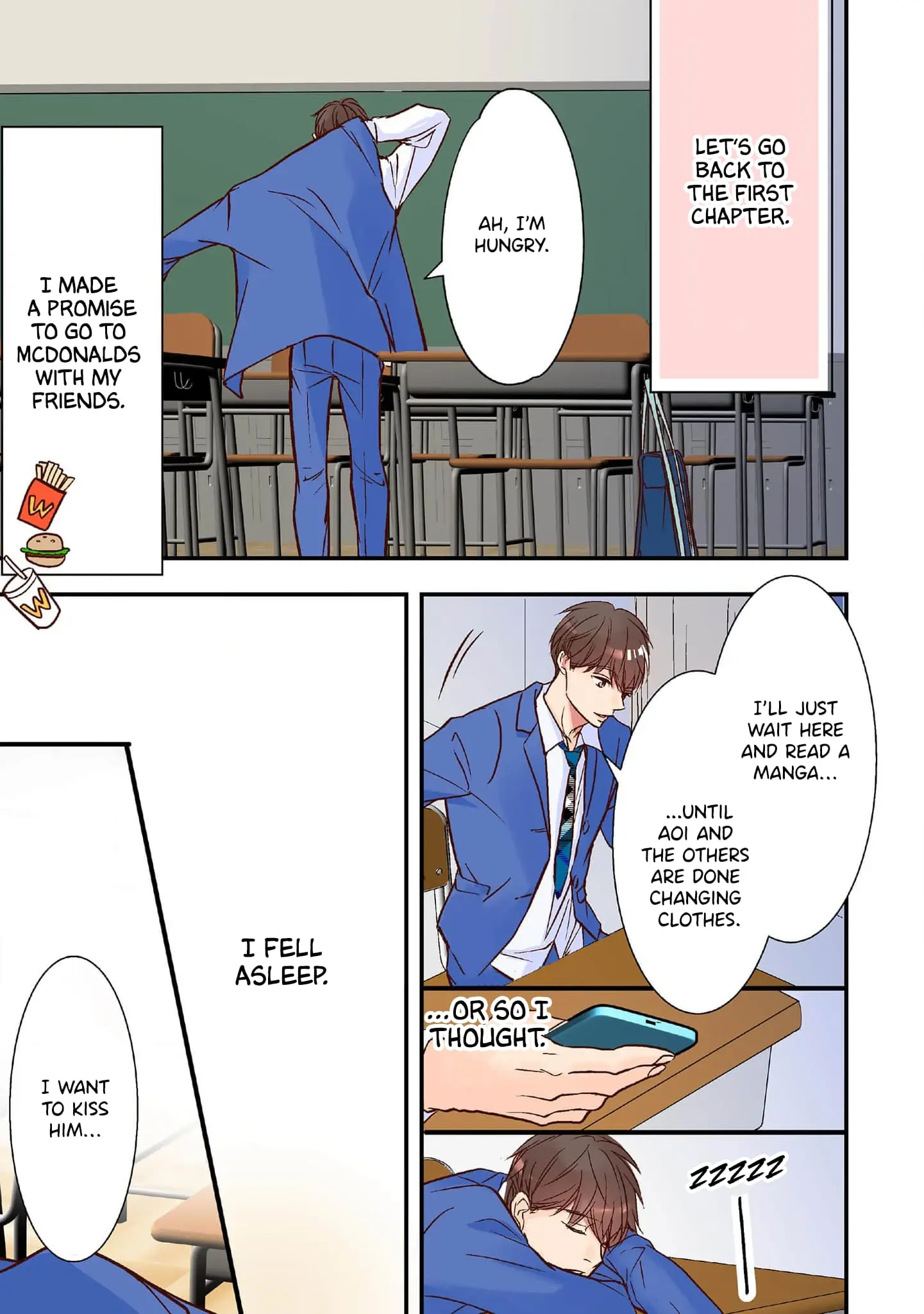 Tomodachi Nano ni Kiss o Shita - Chapter 4.5 - Page 3
