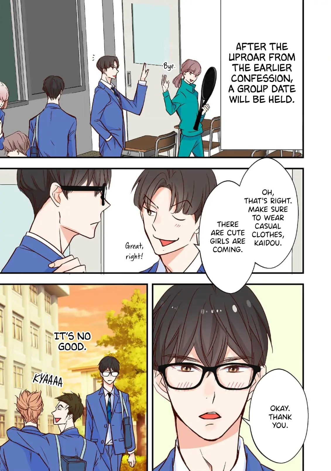 Tomodachi Nano ni Kiss o Shita - Chapter 13 - Page 4