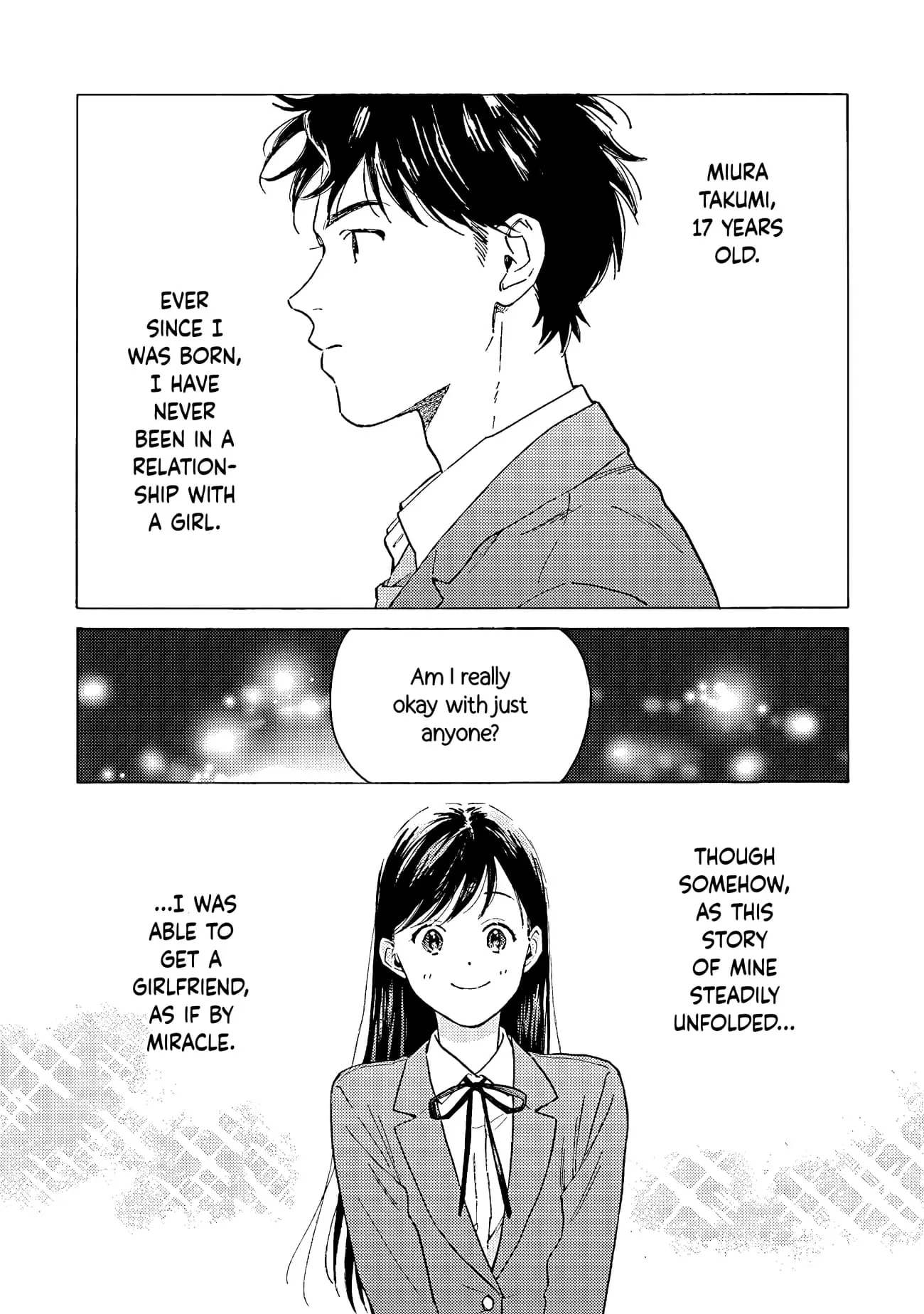 Kanojo to Kare no Kankei - Heibon na Hayakawa-san to Heibon na Miura-kun no Hibon na Kankei - Chapter 3 - Page 1