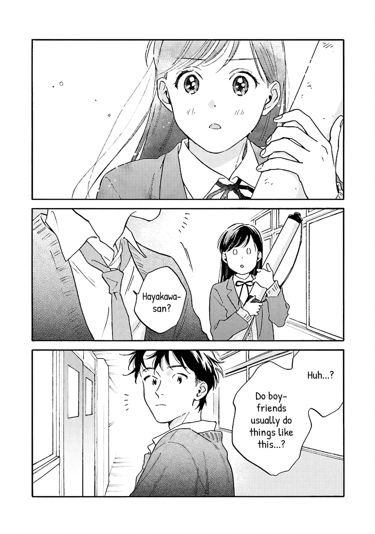 Kanojo to Kare no Kankei - Heibon na Hayakawa-san to Heibon na Miura-kun no Hibon na Kankei - Chapter 8 - Page 9