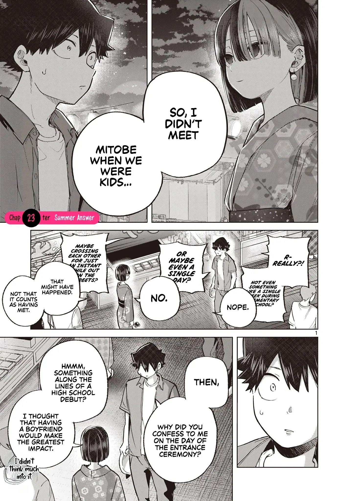 Koibami Shoujo - Chapter 23 - Page 1