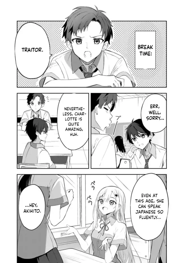 Maigo ni Natteita Youjo wo Tasuketara, Otonari ni Sumu Bishoujo Ryuugakusei ga Ie ni Asobi ni Kuru You ni Natta Ken Nitsuite - Chapter 1 - Page 10