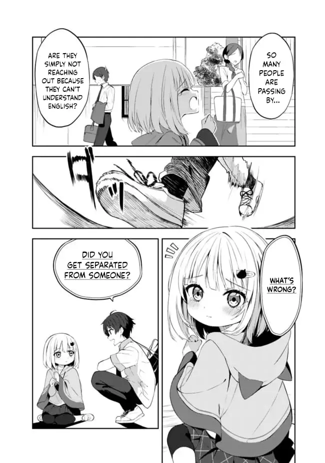 Maigo ni Natteita Youjo wo Tasuketara, Otonari ni Sumu Bishoujo Ryuugakusei ga Ie ni Asobi ni Kuru You ni Natta Ken Nitsuite - Chapter 1 - Page 27