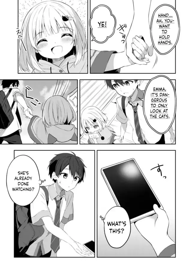 Maigo ni Natteita Youjo wo Tasuketara, Otonari ni Sumu Bishoujo Ryuugakusei ga Ie ni Asobi ni Kuru You ni Natta Ken Nitsuite - Chapter 1 - Page 34