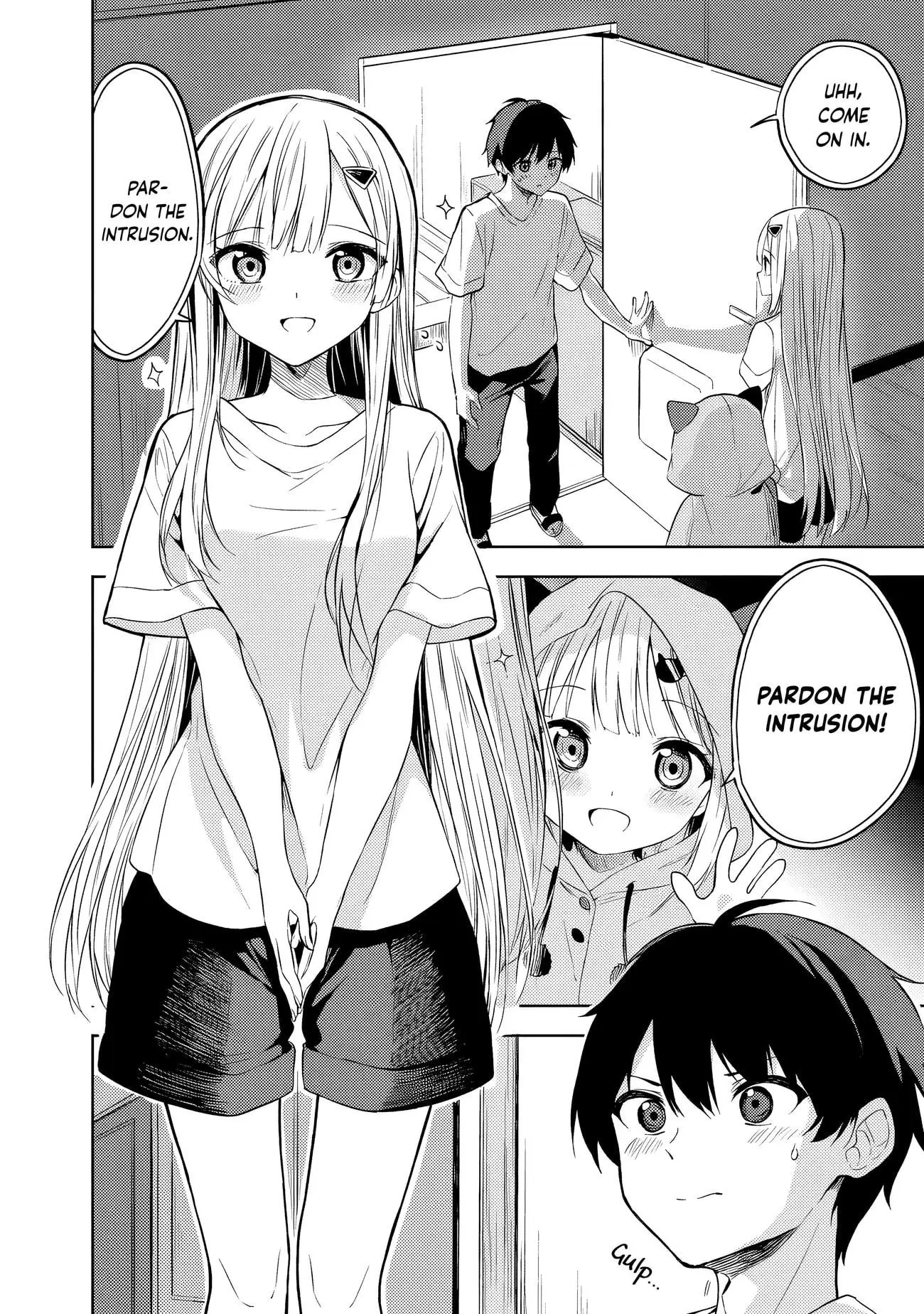 Maigo ni Natteita Youjo wo Tasuketara, Otonari ni Sumu Bishoujo Ryuugakusei ga Ie ni Asobi ni Kuru You ni Natta Ken Nitsuite - Chapter 3 - Page 2
